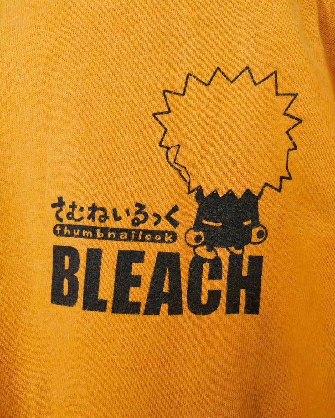 Anime Vintage Bleach Chibi Thumbnailook Series Orange Tees Size US L / EU 52-54 / 3 - 5 Thumbnail