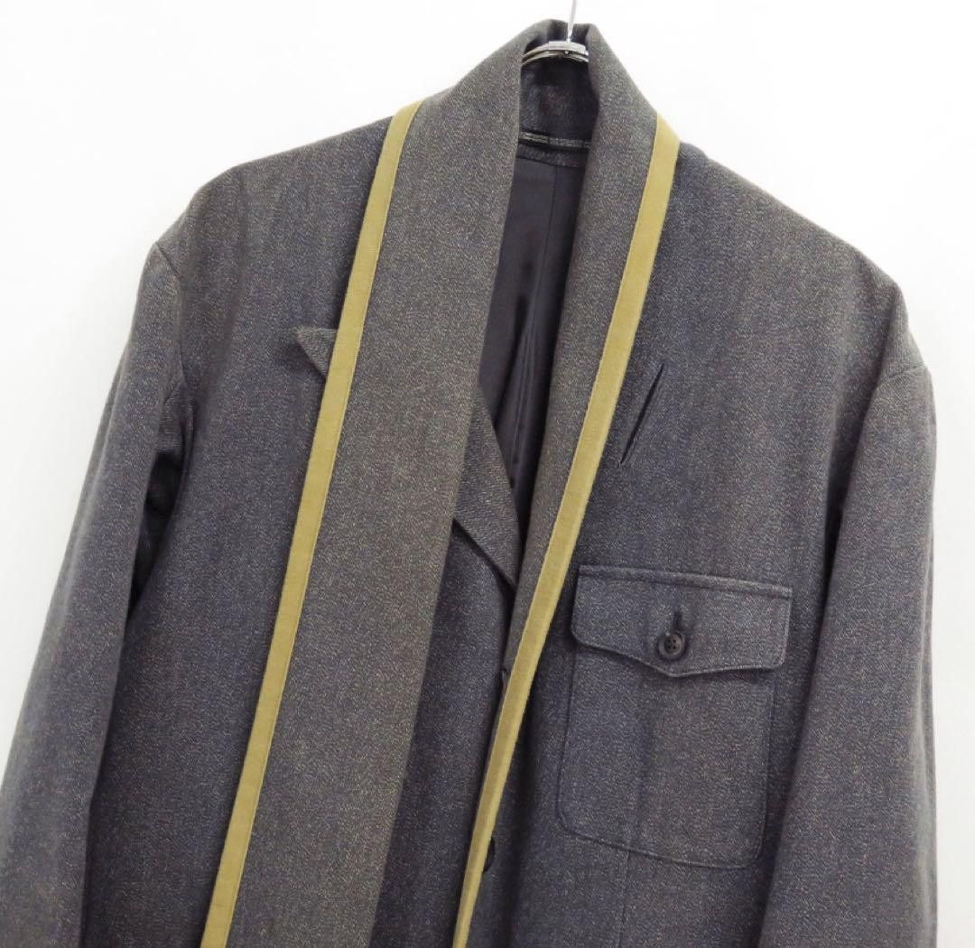 Yohji Yamamoto Yohji Yamamoto 17aw stole docking long coat Size US M / EU 48-50 / 2 - 5 Thumbnail