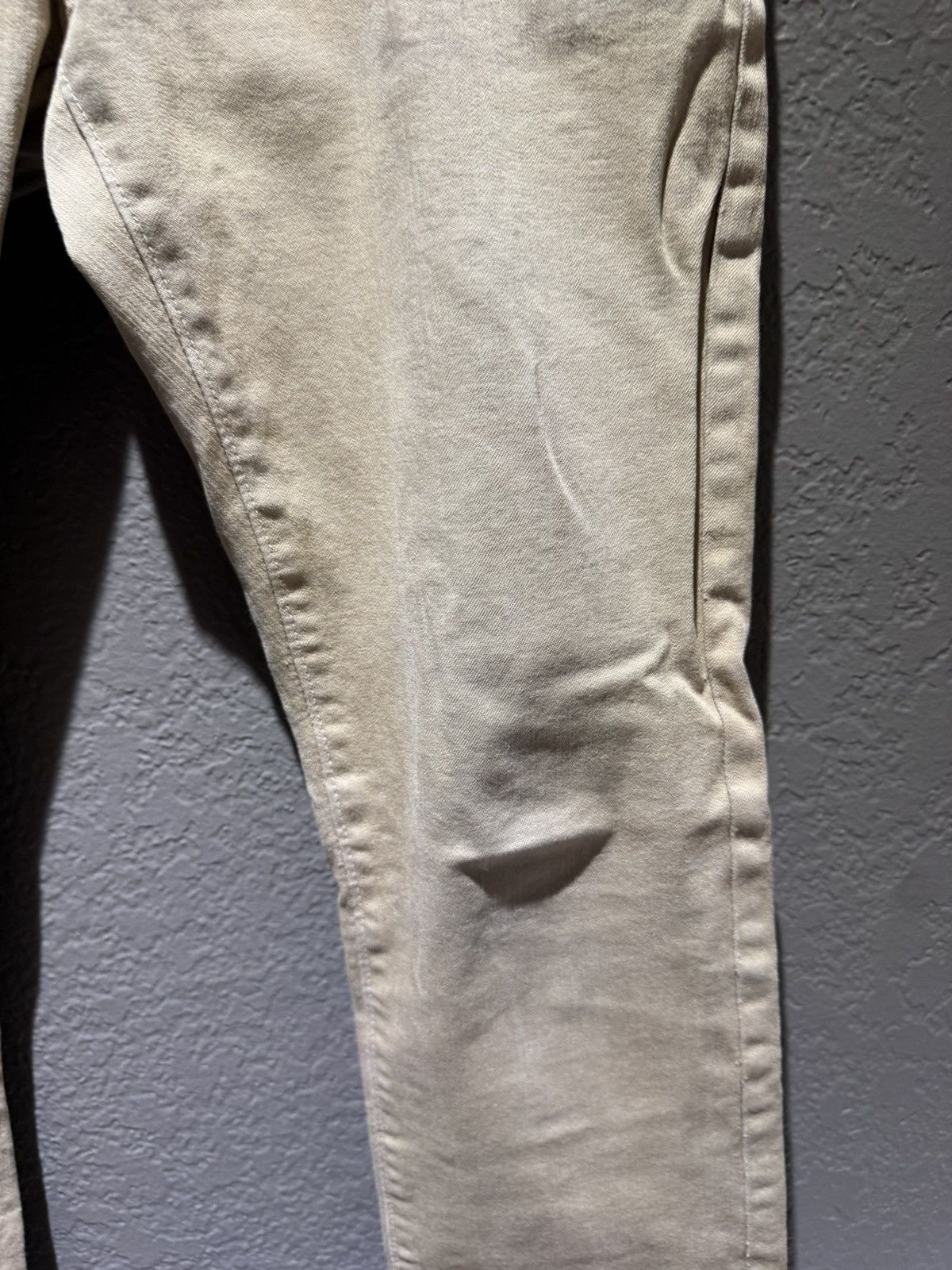 Other BLKWD Beige Tan Slim Skinny Pants 30 Marks Fading Size US 30 / EU 46 - 6 Thumbnail