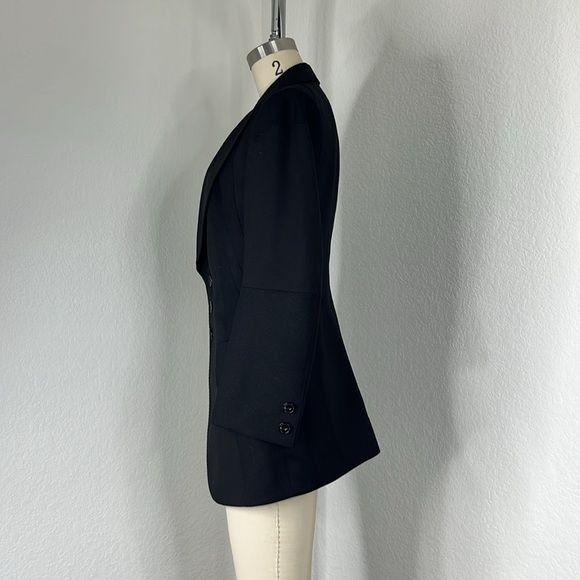 Japanese Brand Shiro Sakai Wool Asymetric Placket Tailored Mixed Media Japa Size S / US 4 / IT 40 - 5 Thumbnail