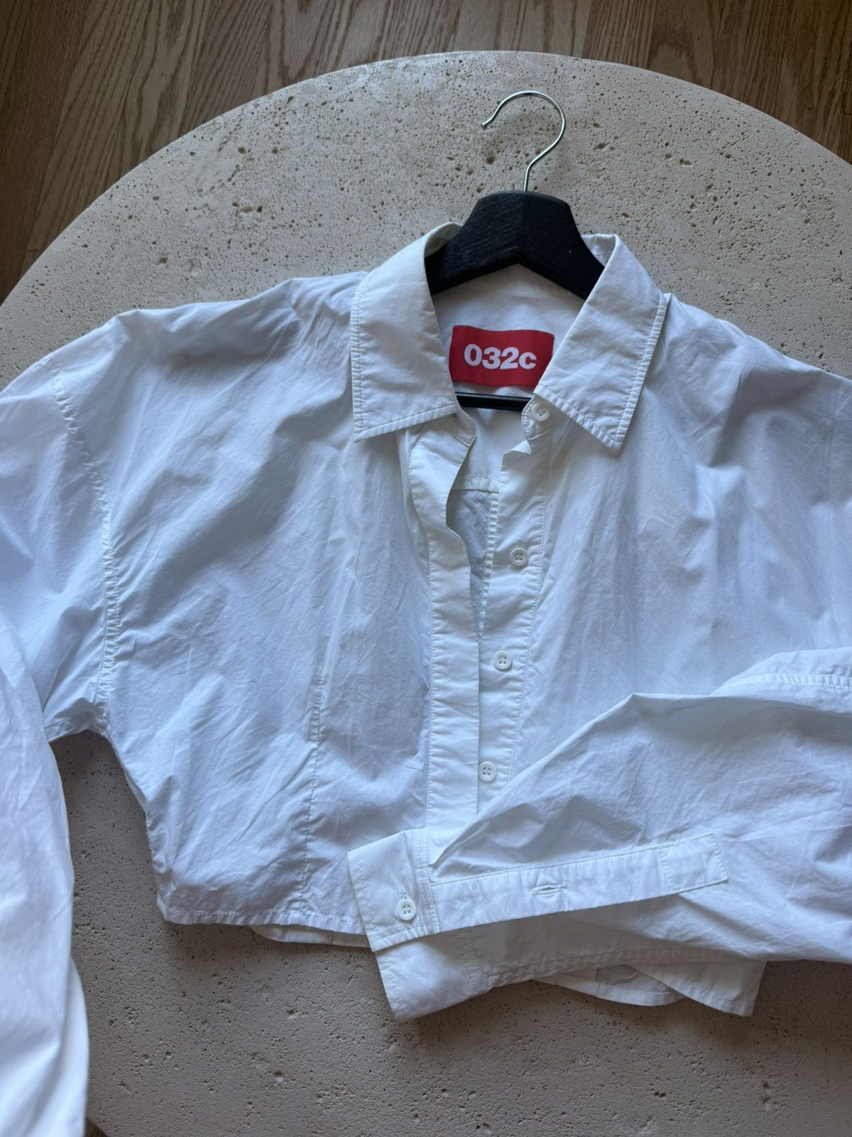 032c 032c Drop Button Up Shirt in White Size XS / US 0-2 / IT 36-38 - 8 Thumbnail