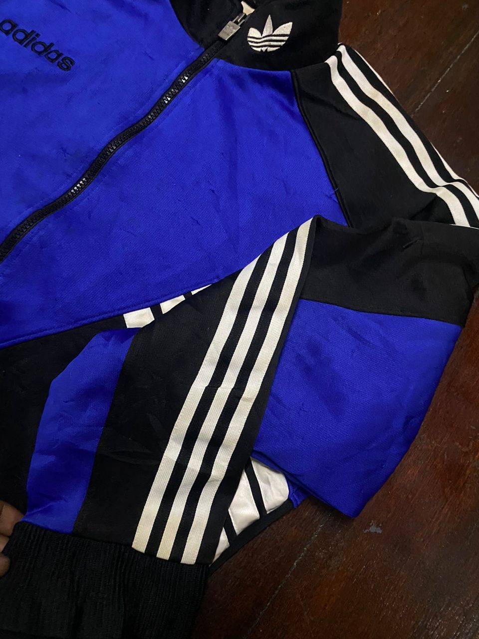 Adidas × Vintage Vintage adidas sweater jacket Size US L / EU 52-54 / 3 - 2 Thumbnail
