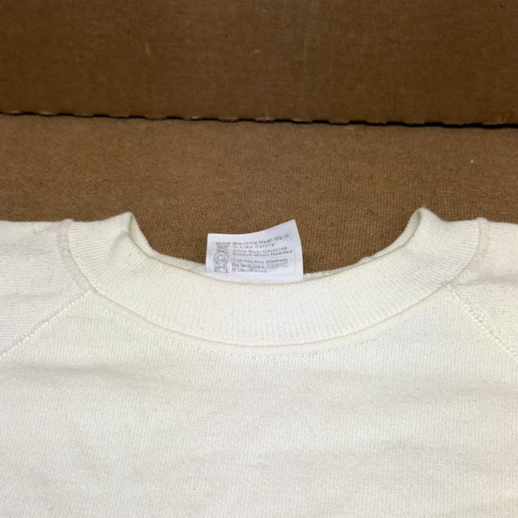 Hanes VINTAGE Hanes Sweatshirt Mens XL White Faith Christian Graphic Pullover USA Size US XL / EU 56 / 4 - 4 Thumbnail