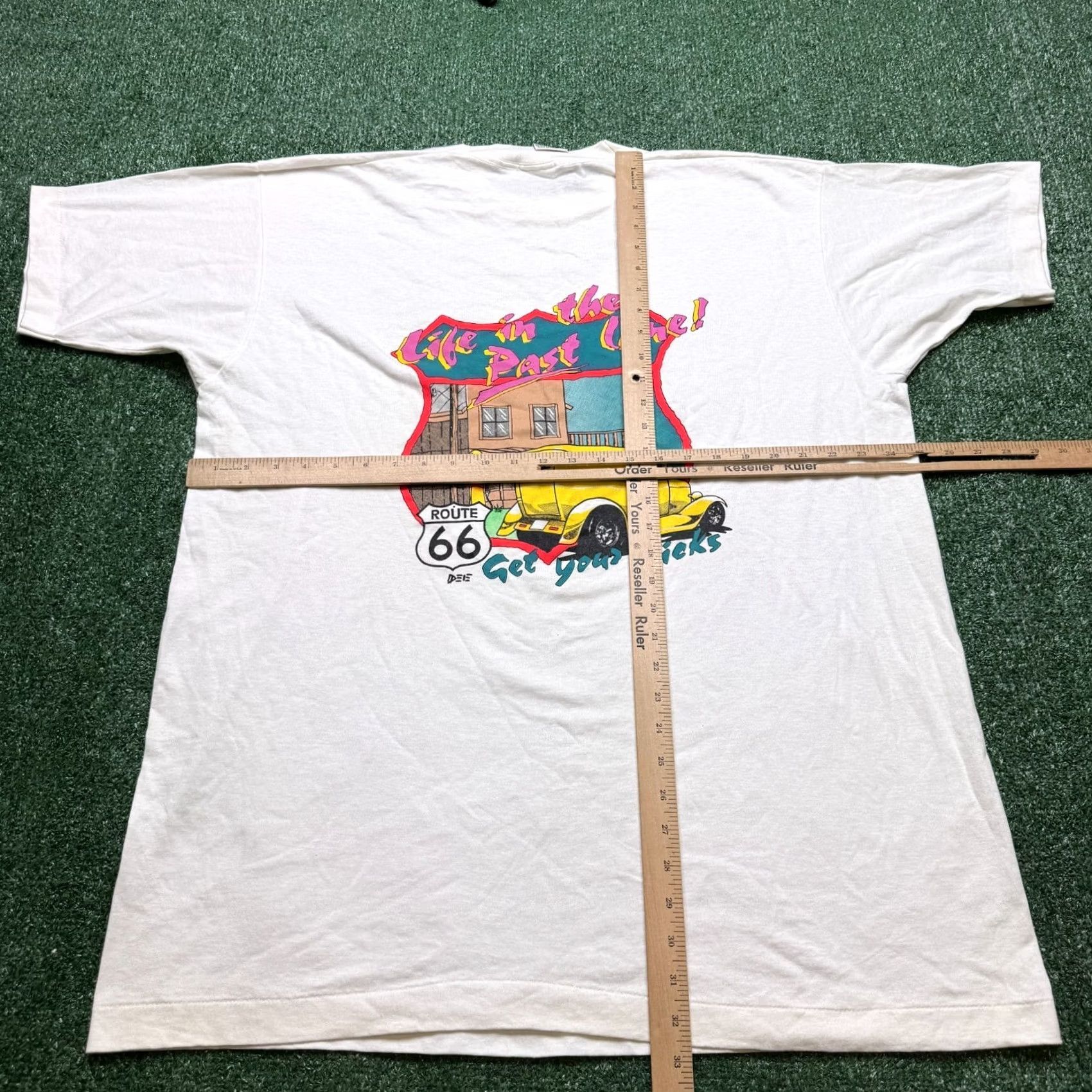 Route 66 VINTAGE 80s Boa Sportswear T Shirt Mens Size 2XL White Short Sleeve Route 66 Size US XXL / EU 58 / 5 - 3 Thumbnail