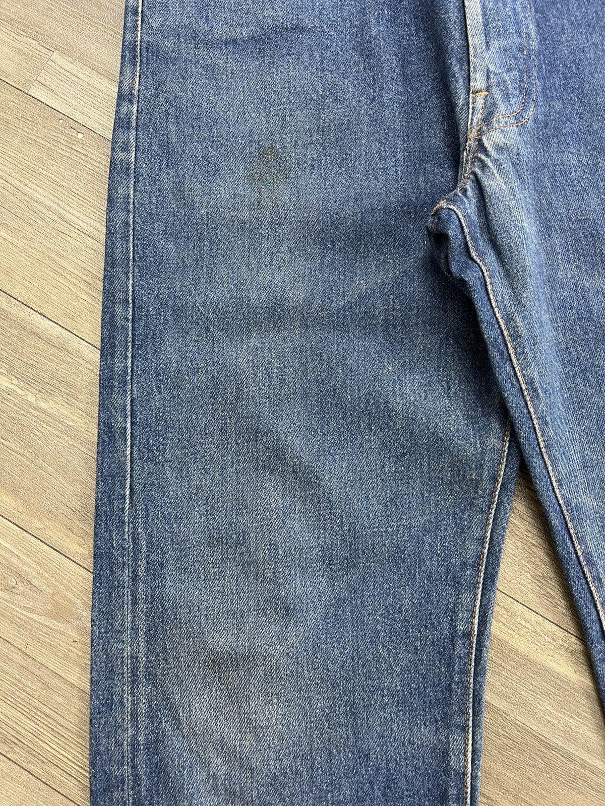 Levi's Vintage Clothing 🇺🇸1980s Vintage Levis 501 30x36 Straight Leg Blue Jeans Size US 30 / EU 46 - 5 Thumbnail