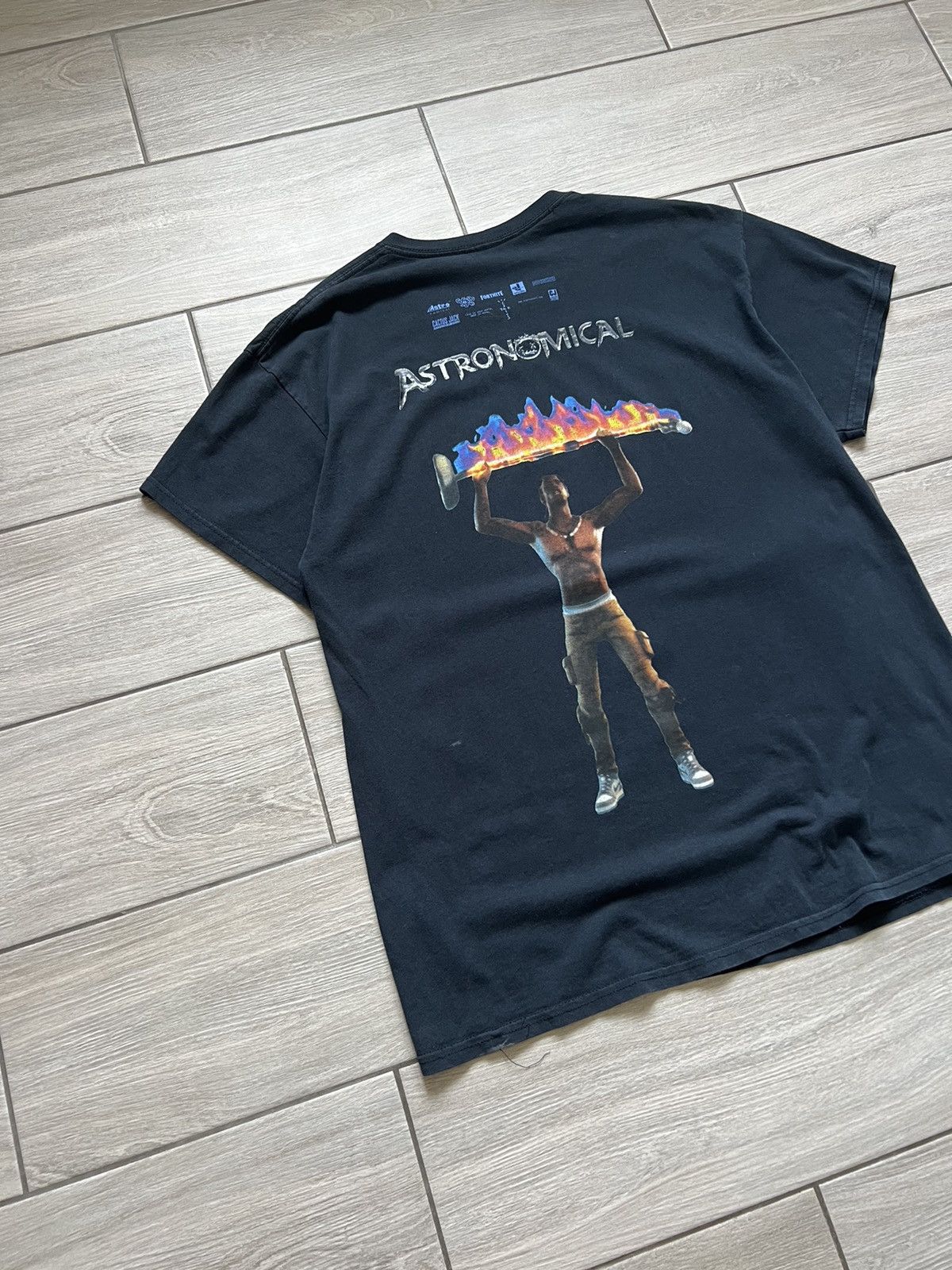 Travis Scott Cactus Jack Astro Rage T-Shirt Size US L / EU 52-54 / 3 - 4 Thumbnail
