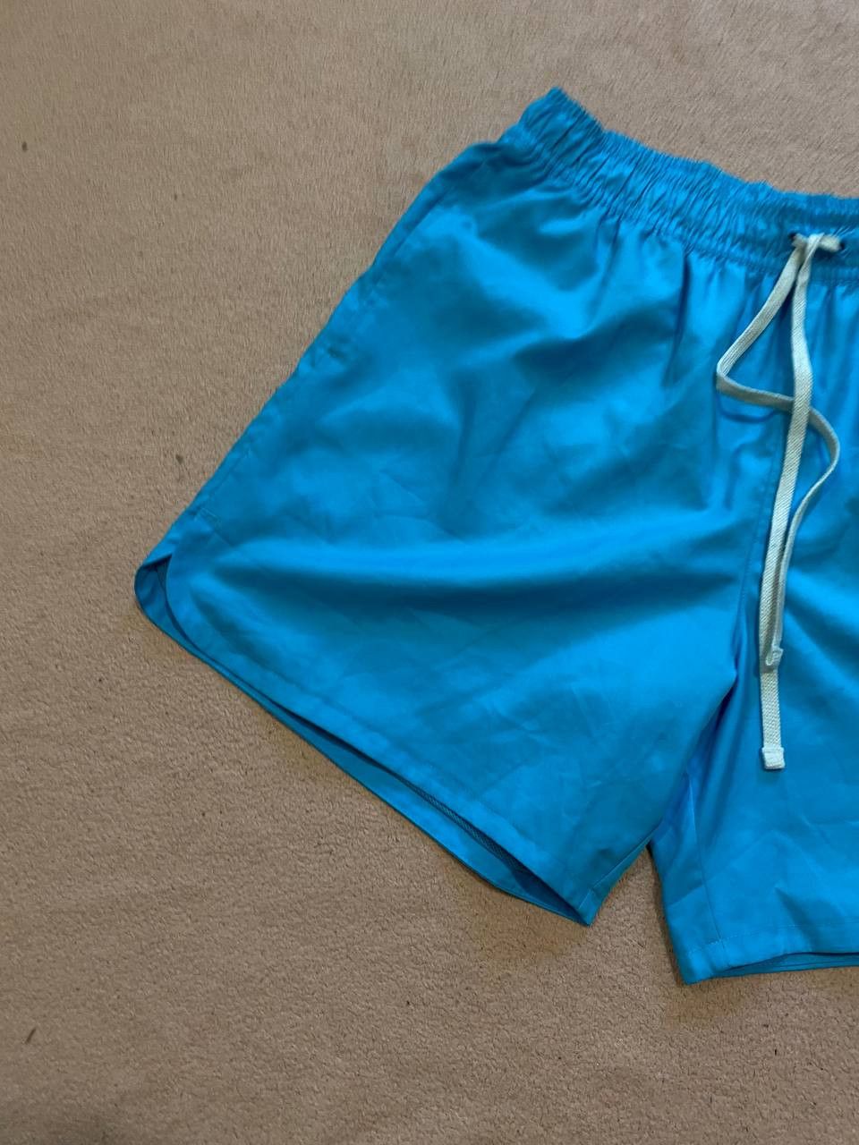 Nike Y2K shorts Nike logo blue Vintage Size US 34 / EU 50 - 8 Thumbnail