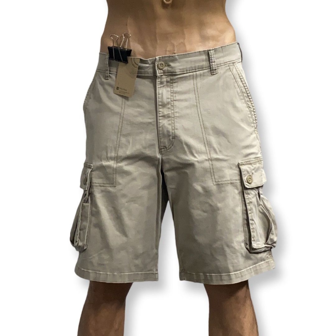 Lee Lee Men’s Beige Cargo Shorts Size 34 Size US 34 / EU 50 - 1 Thumbnail