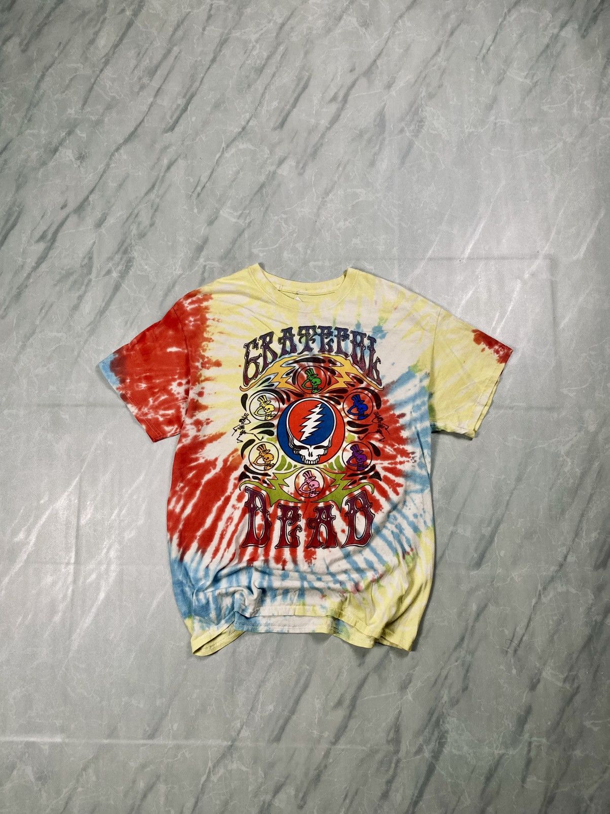 Grateful Dead Vintage y2k Grateful Dead Band Tiedye Tee Size US L / EU 52-54 / 3 - 1 Thumbnail