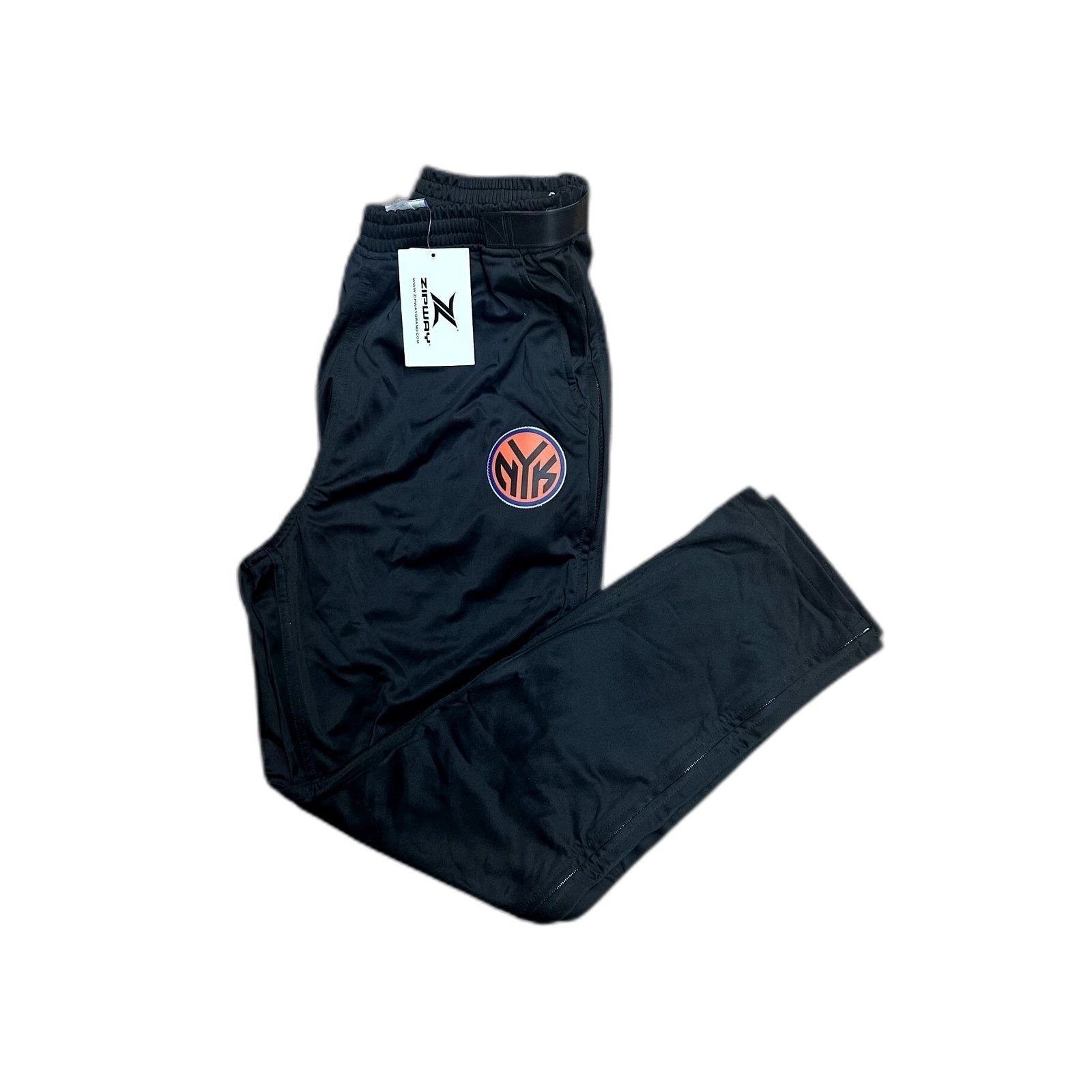 Vintage New York Knicks Zipway NBA Tear Away Pants Blacks Mens Large Size US L / EU 52-54 / 3 - 2 Thumbnail