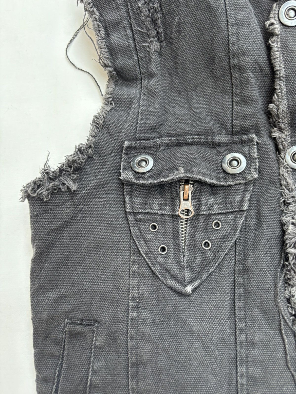 If Six Was Nine × Japanese Brand × Tornado Mart Bono Vest Denim Jacket Size US M / EU 48-50 / 2 - 8 Thumbnail