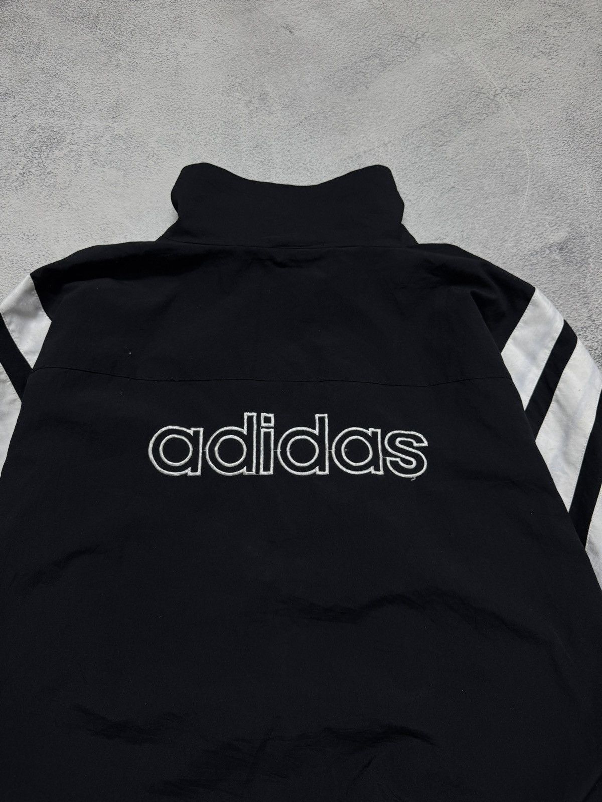 Adidas Vintage Y2k Adidas Nylon Logo Jacket 90’s Size US S / EU 44-46 / 1 - 5 Thumbnail