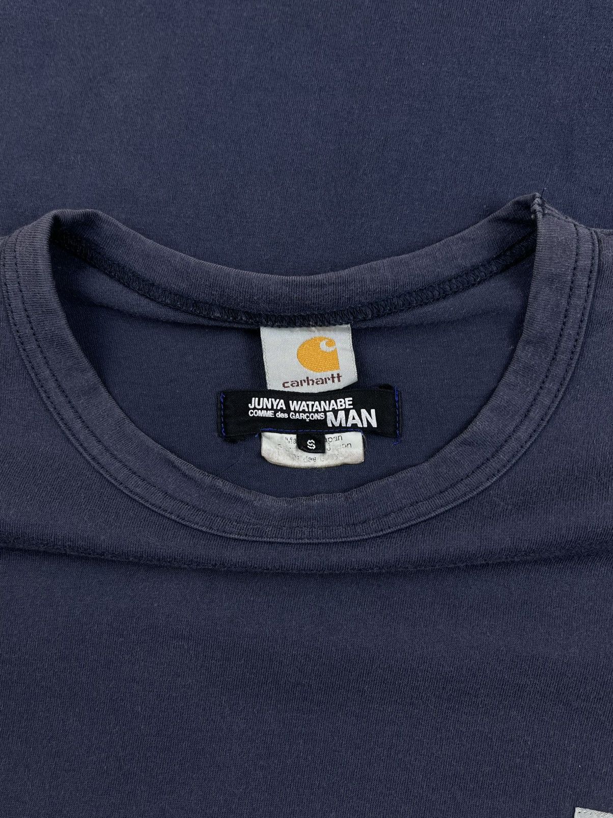 Carhartt × Junya Watanabe SS18 Junya Watanabe Carhartt Patch Logo Longsleeve Tshirt Size US S / EU 44-46 / 1 - 3 Thumbnail