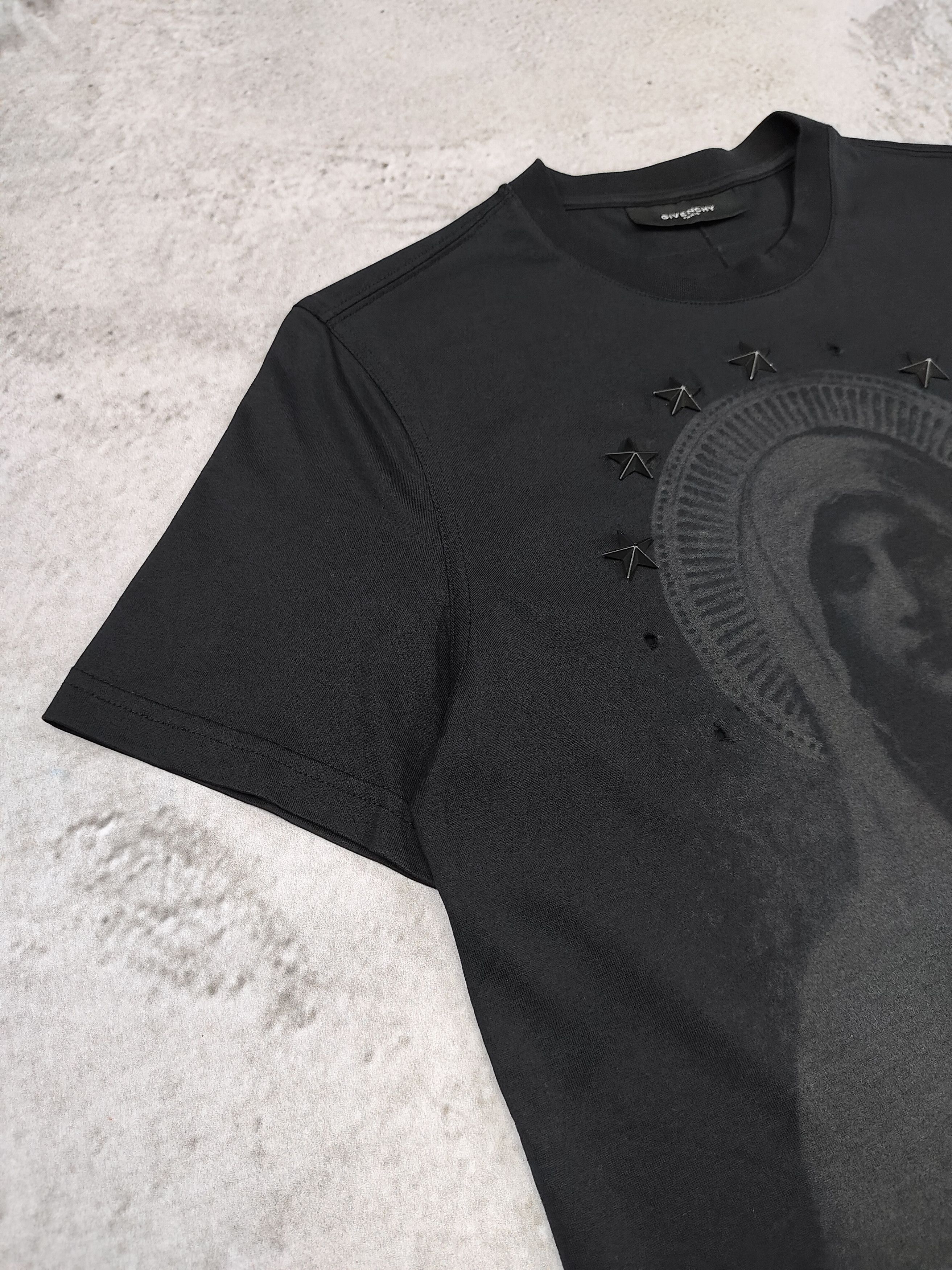 Givenchy Givenchy- Madonna Child Star Stud Gothic Punk Darkwear Tee Size US S / EU 44-46 / 1 - 5 Thumbnail