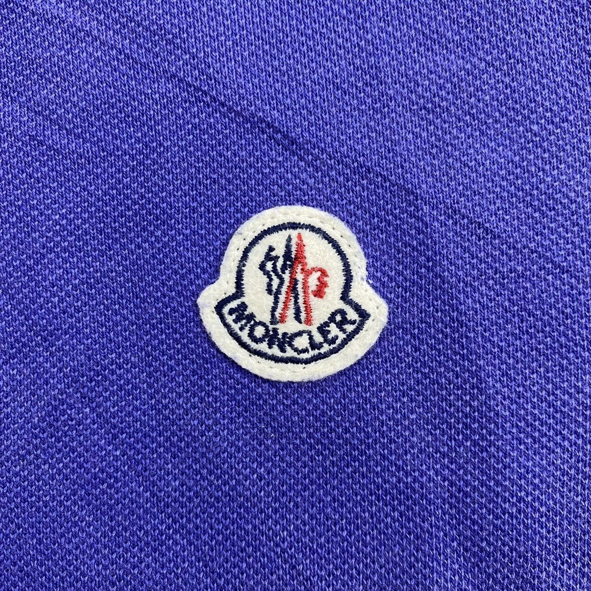 Moncler Vintage Moncler Maglia Manica Corta Polo Shirt Luxury Size US S / EU 44-46 / 1 - 5 Thumbnail
