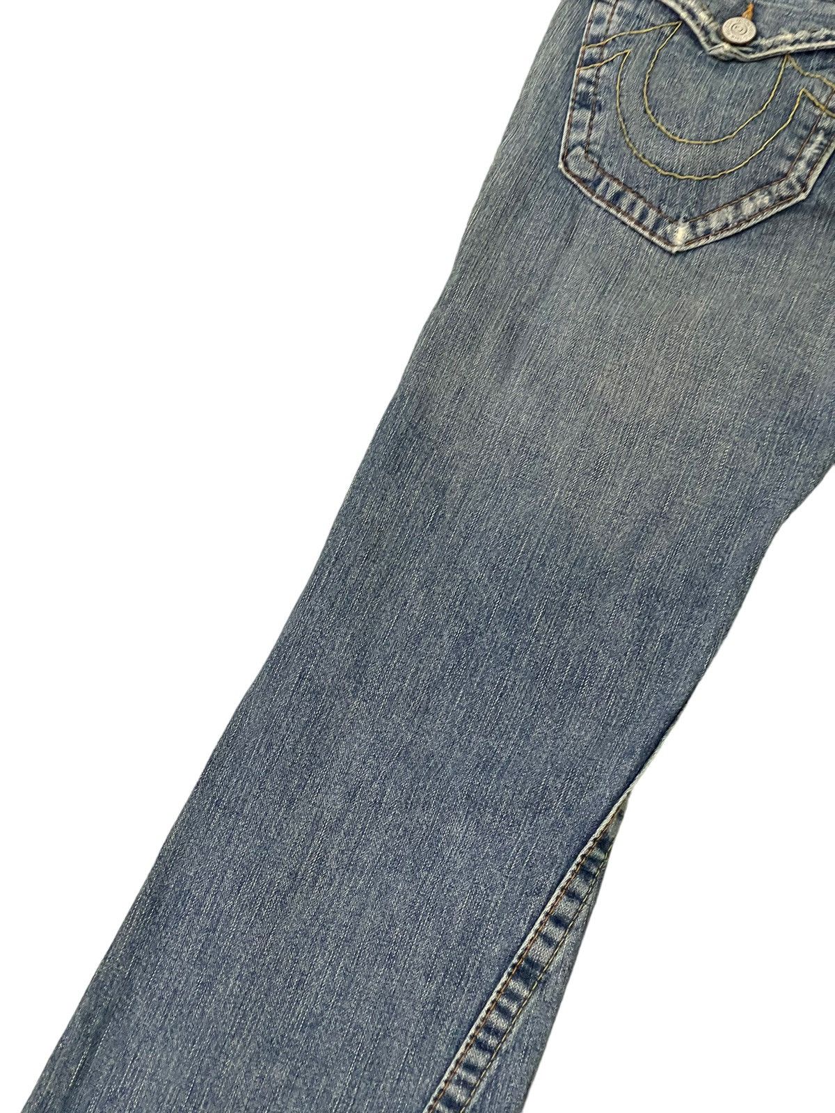 Japanese Brand Flare Jeans True Religion USA Distress Boot Cut 8🟦2 Size US 30 / EU 46 - 16 Thumbnail