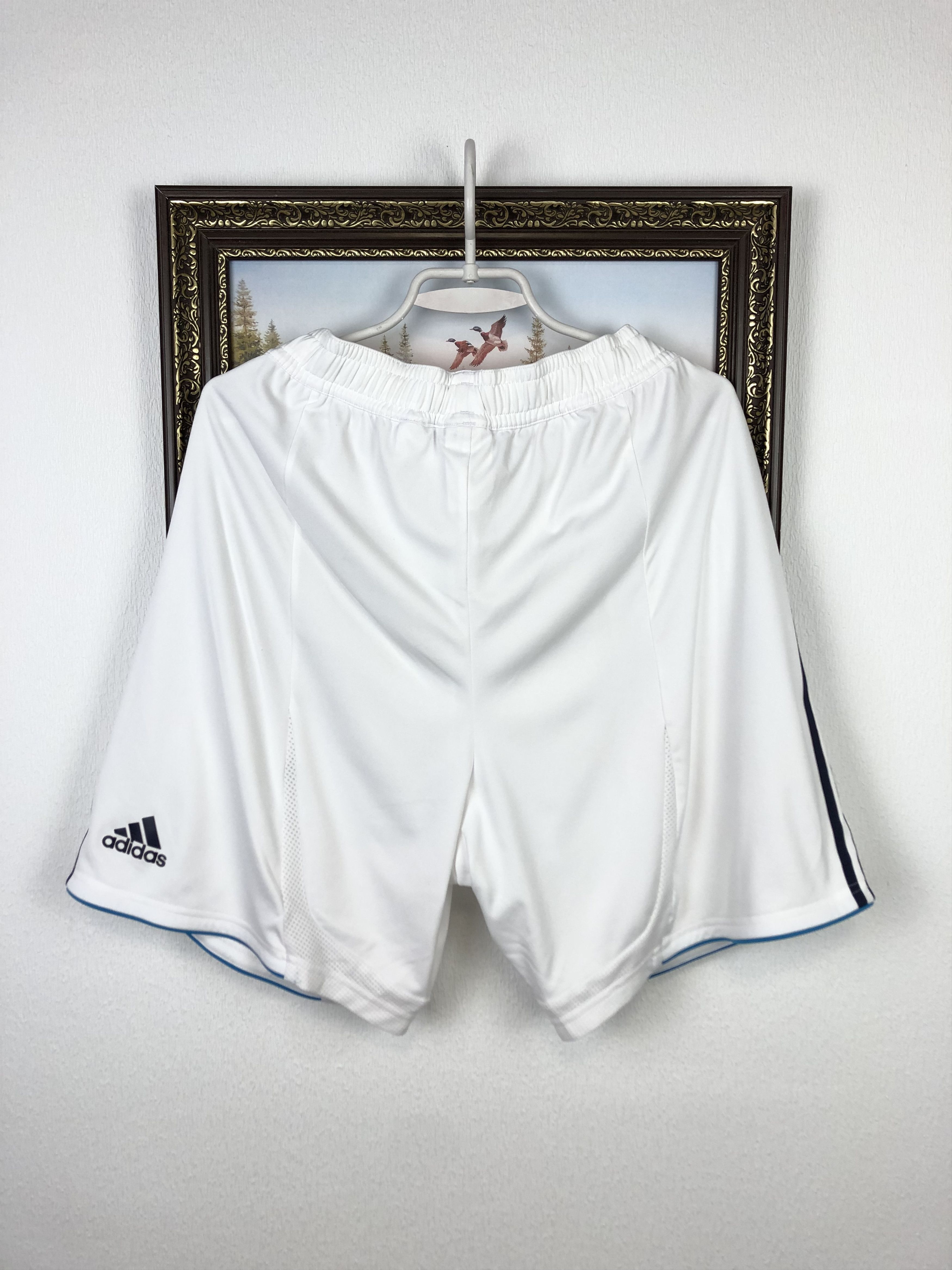Adidas Vintage Adidas Real Madrid Football Shorts Soccer L Size US 34 / EU 50 - 10 Thumbnail