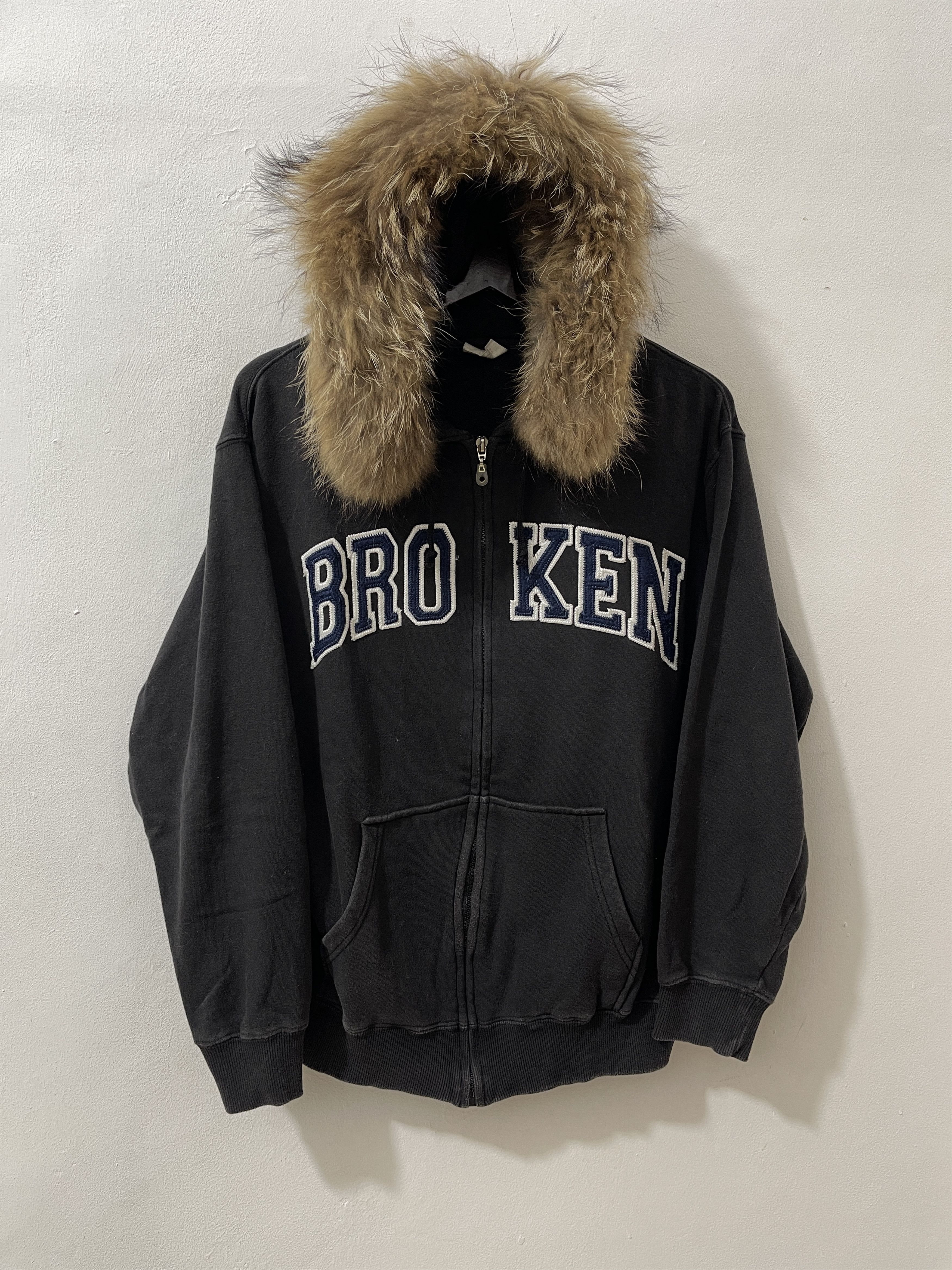 Japanese Brand Modern Label Broken Fur Opium Vkei Hoodie Size US M / EU 48-50 / 2 - 1 Thumbnail