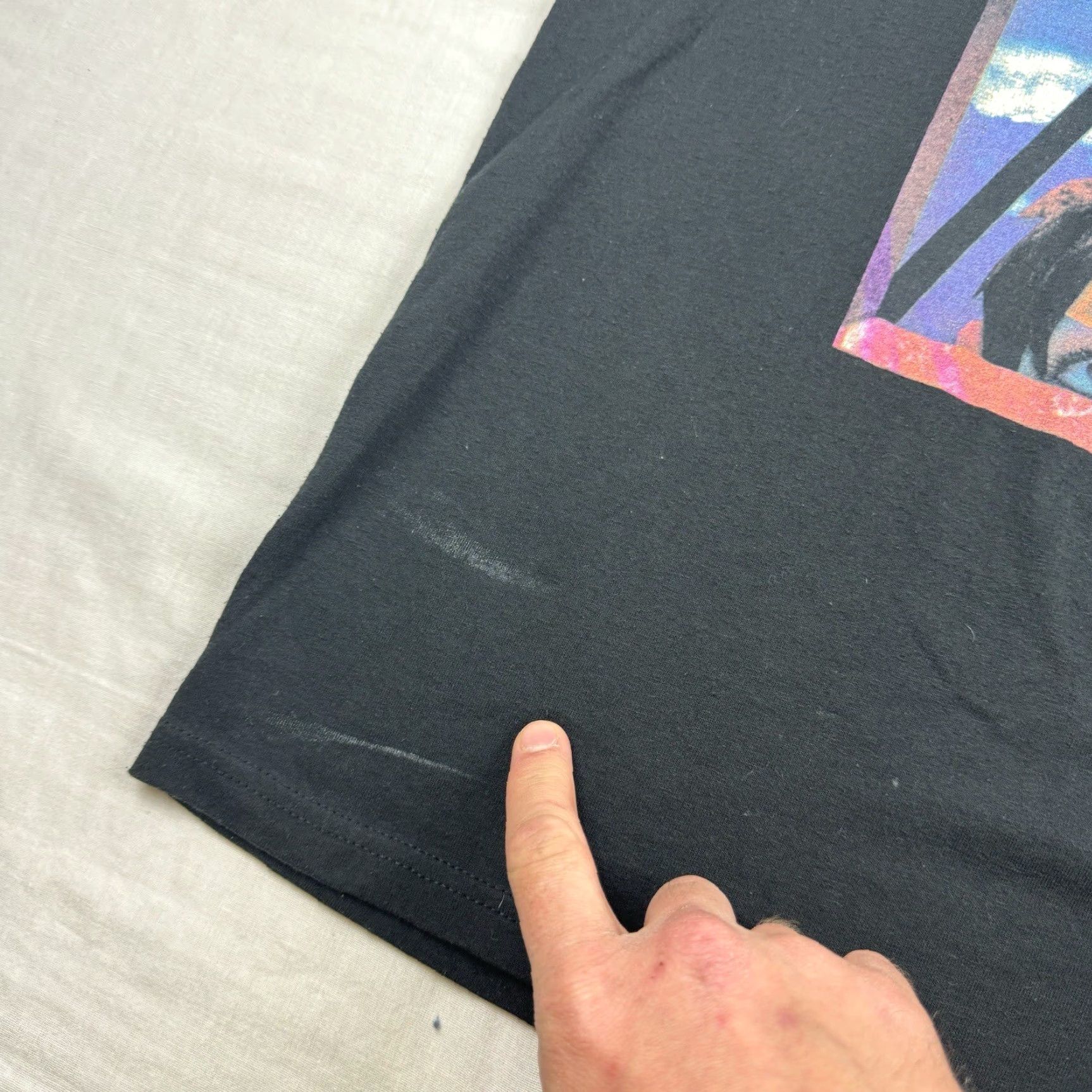 Hanes Vintage Hanes T-Shirt Band Adult M Black I Belong To Me Album Y2K 90s Concert Mens Size US M / EU 48-50 / 2 - 4 Thumbnail