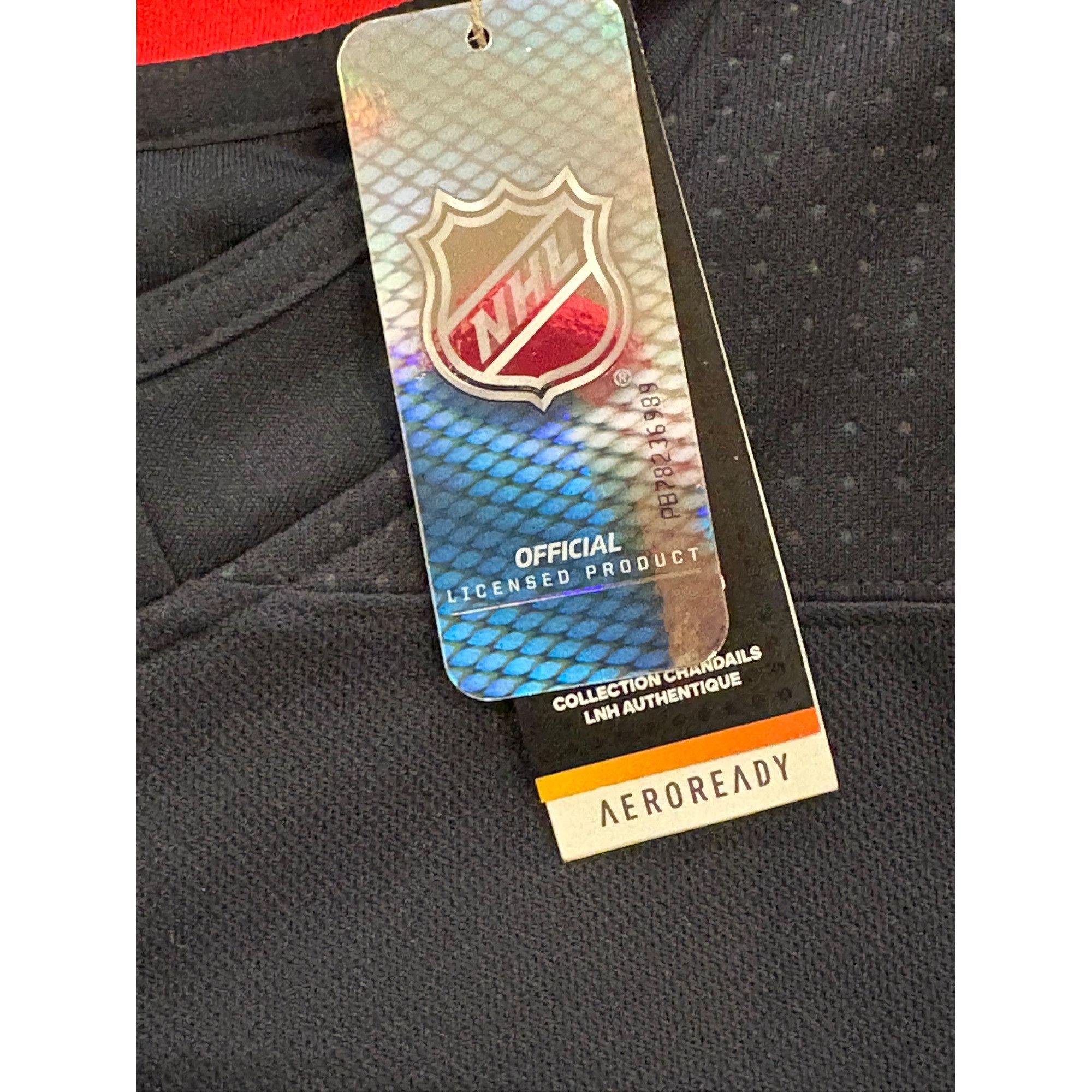 Reebok Adidas Authentic Primegreen Seattle Kraken Home NHL Hockey J Size US XXL / EU 58 / 5 - 11 Thumbnail