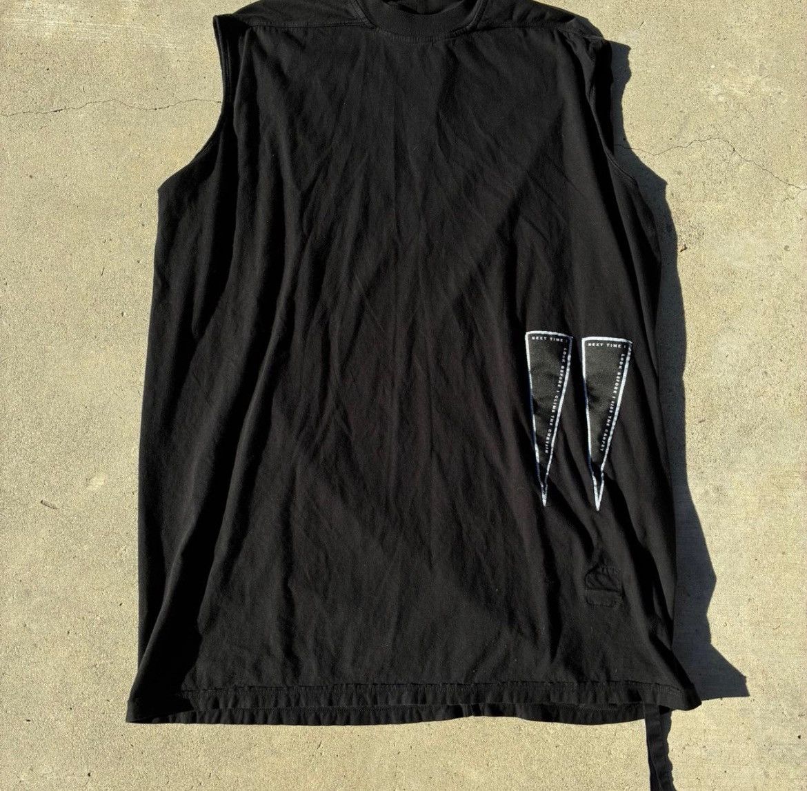 Rare Rick Owens Drkshdw Tarp Tee