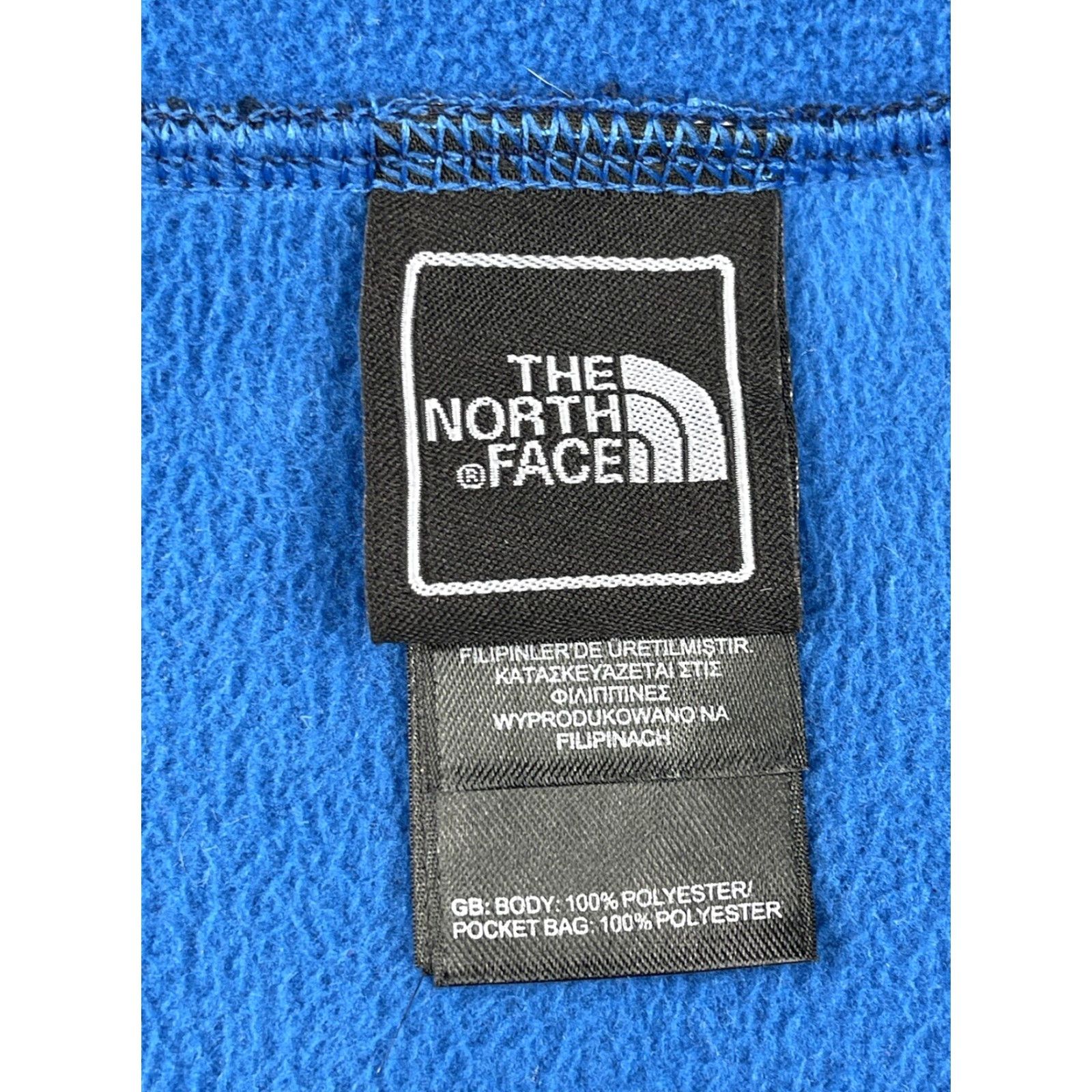 The North Face The North Face Mens XL Jacket Fleece Lined Full Zip Ski Heavy Knit Sweater Nice Blue Size US XL / EU 56 / 4 - 4 Thumbnail