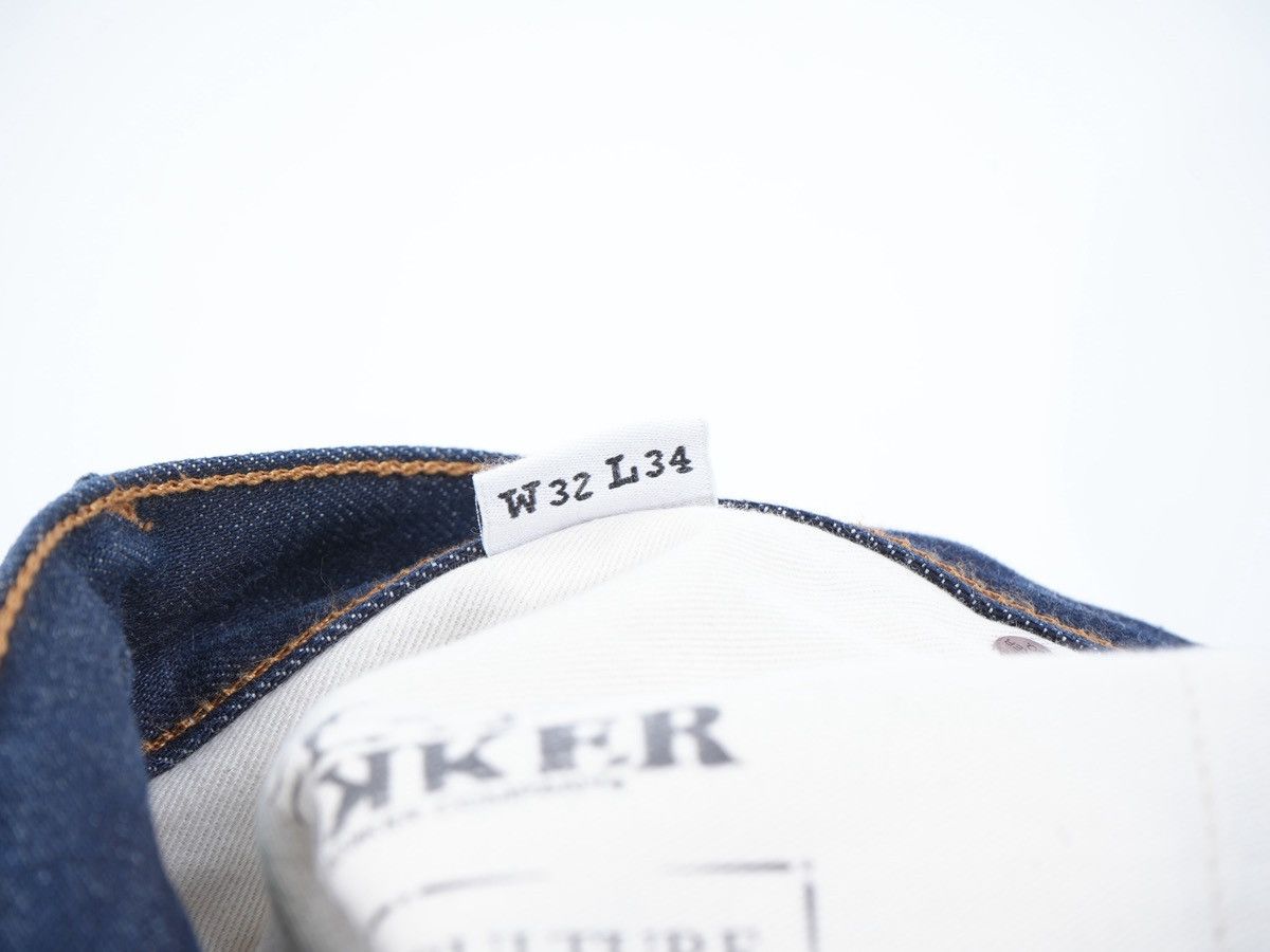 THE ROKKER COMPANY Rokker Company Denim Motorcycle Selvedge Jeans fits w34 Size US 32 / EU 48 - 9 Thumbnail