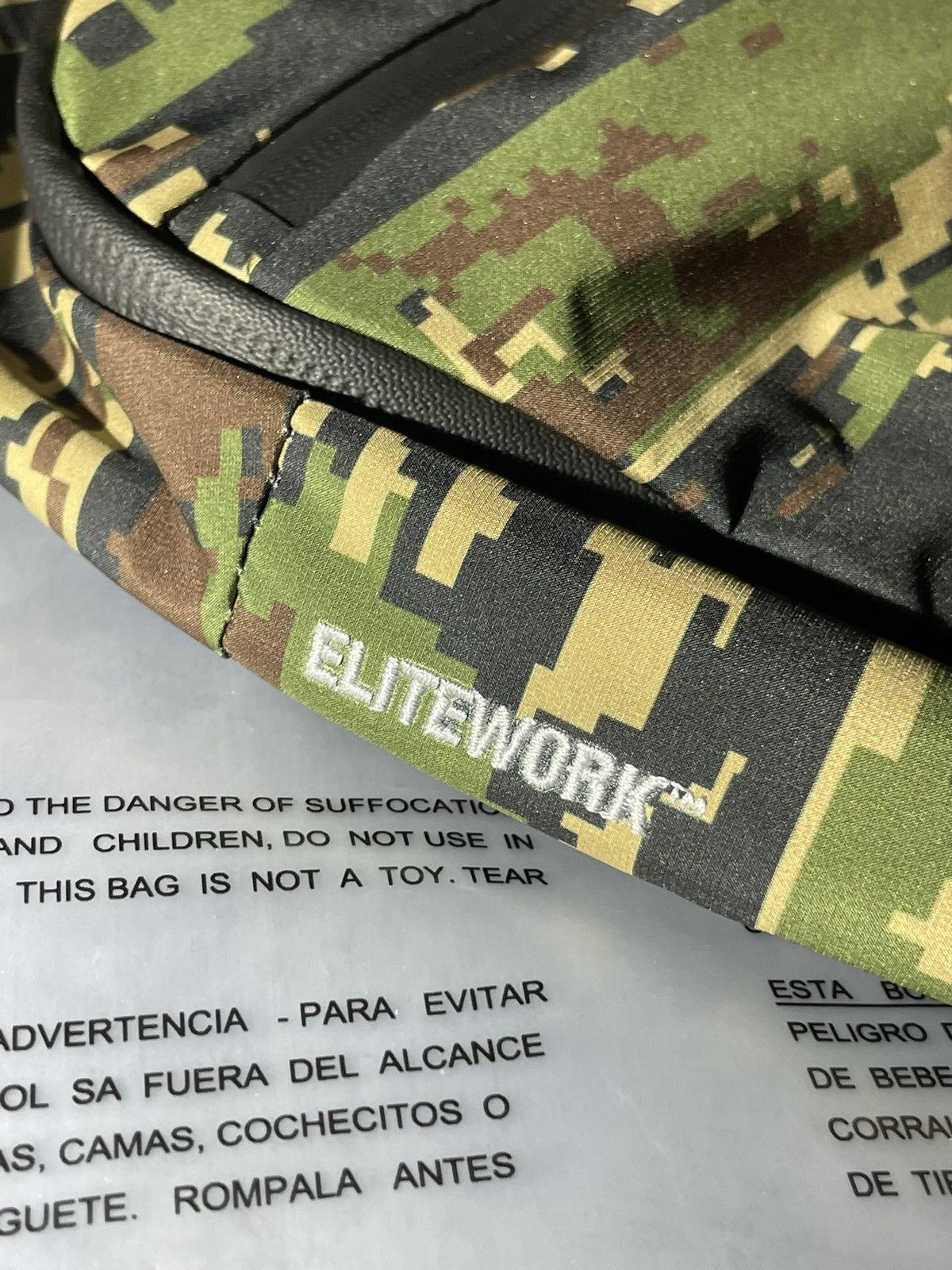 Corteiz CORTEIZ ELITEWORK SLING BAG [DIGI CAMO] Size ONE SIZE - 4 Thumbnail