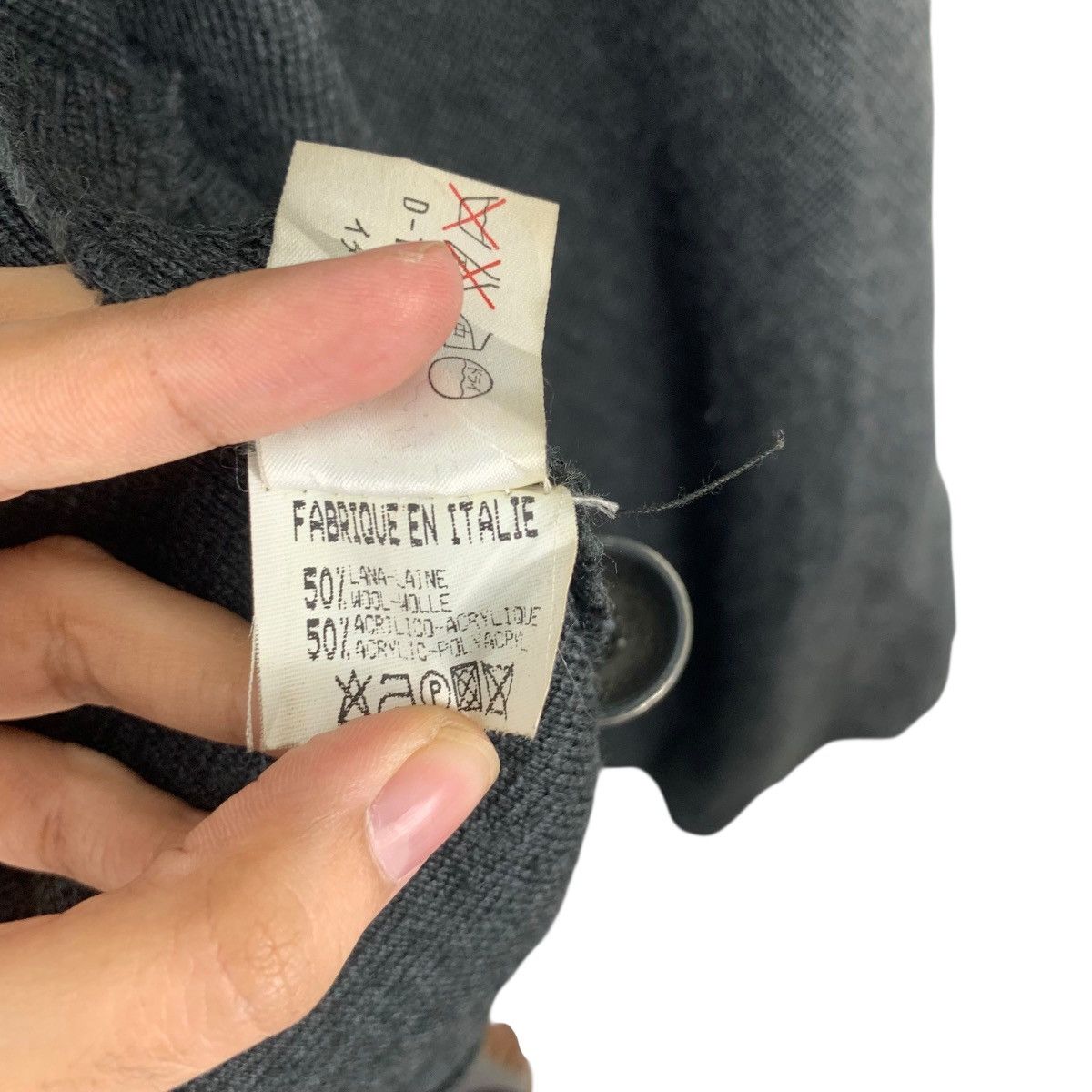 Vintage Vintage LINDA MAGLIERIA Made In Italy Minimalist Robe Trench Size M / US 6-8 / IT 42-44 - 8 Thumbnail