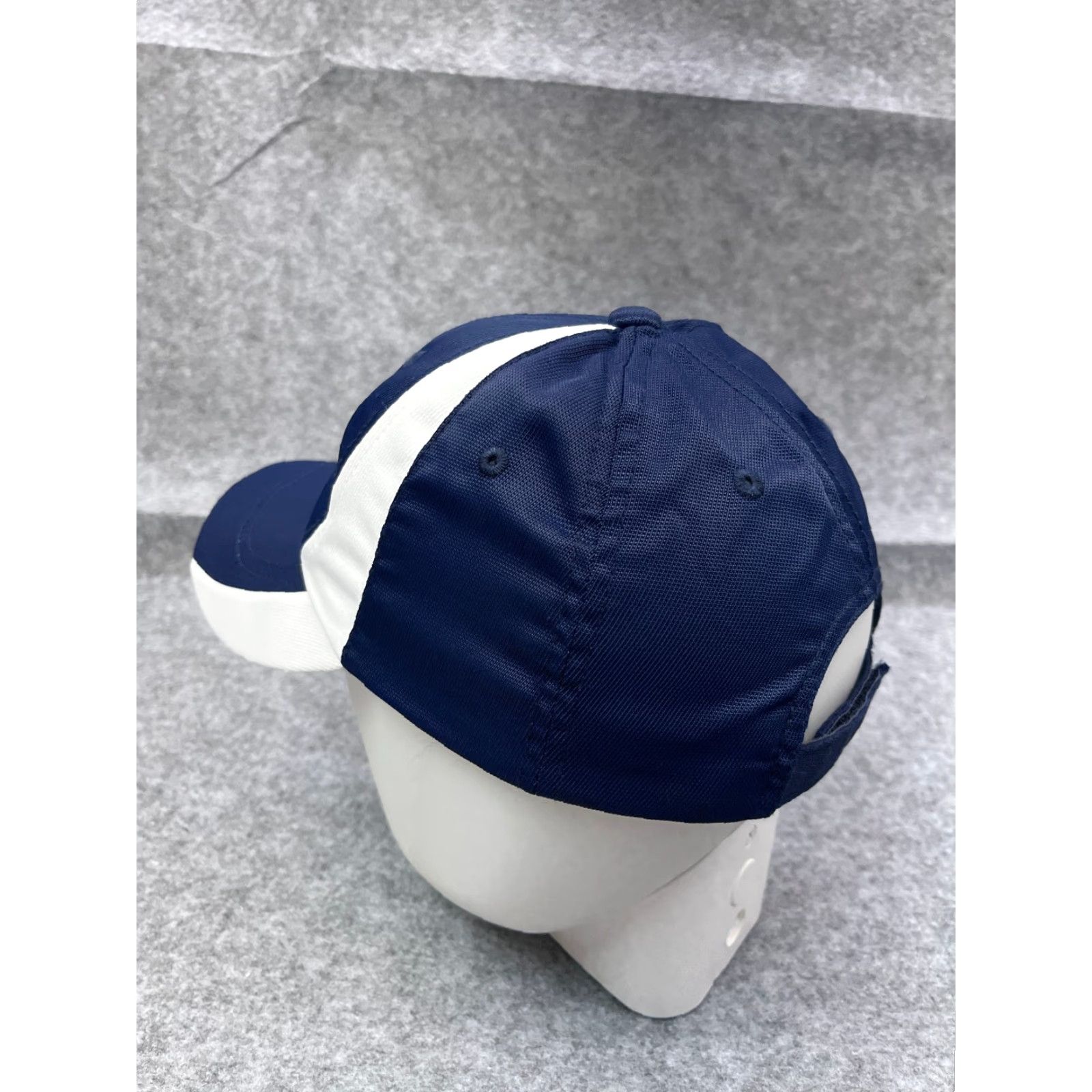 Vintage Sport-Tek Hat Cap Strap Back Adult One Size Blue Nylon Blend RockTop Rocks Baseball Cap Mens Size US M / EU 48-50 / 2 - 5 Thumbnail