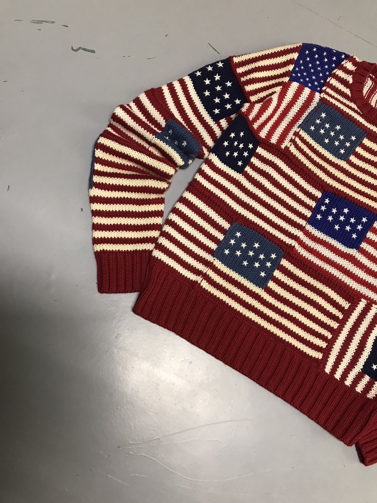 Polo Ralph Lauren Vintage polo Ralph Lauren flag sweater Size US XXS / EU 40 - 4 Thumbnail