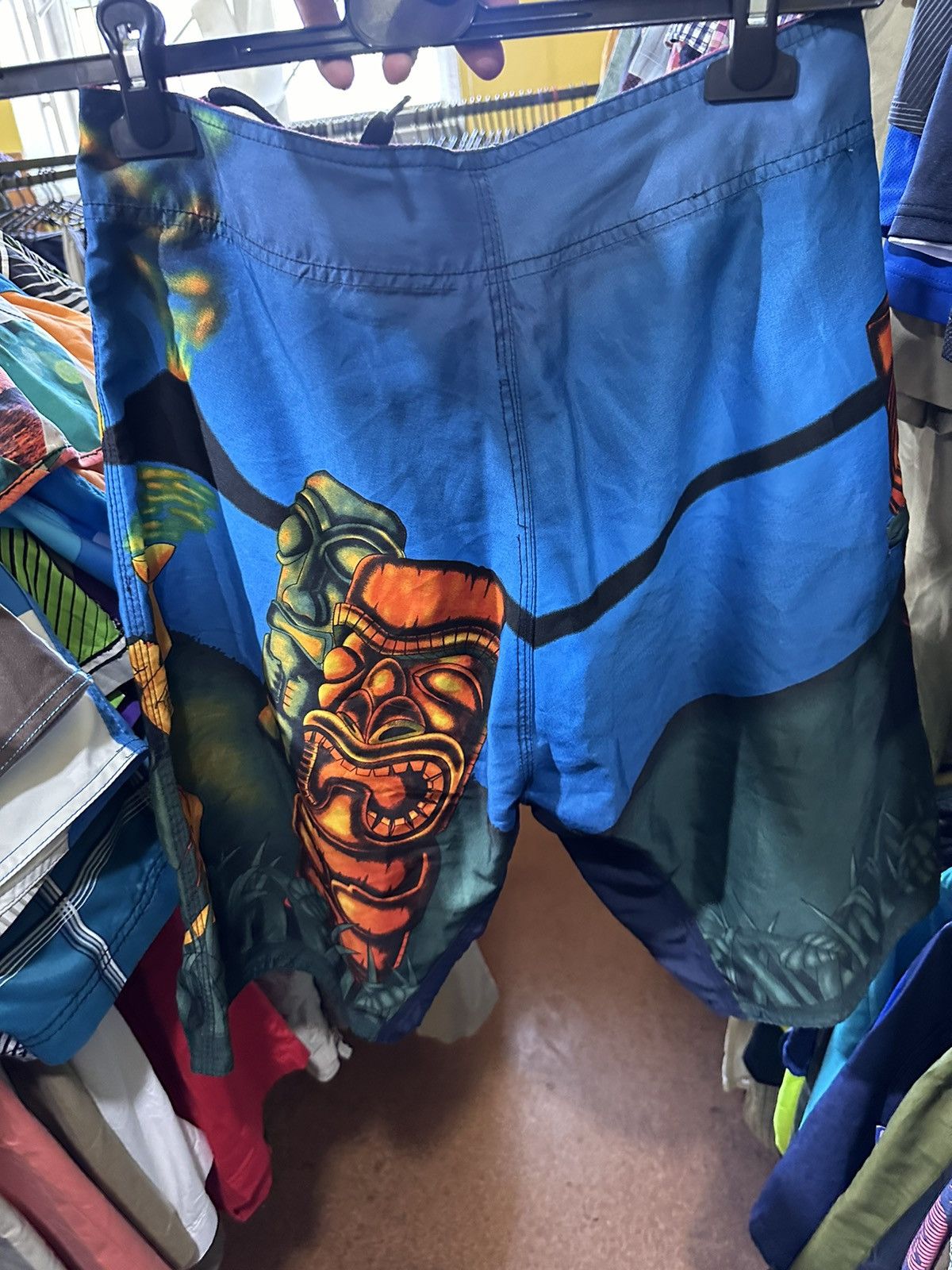 Vintage Vintage Hawai Shorts Ripzone size M swimwear rare big logo Size US 32 / EU 48 - 2 Thumbnail