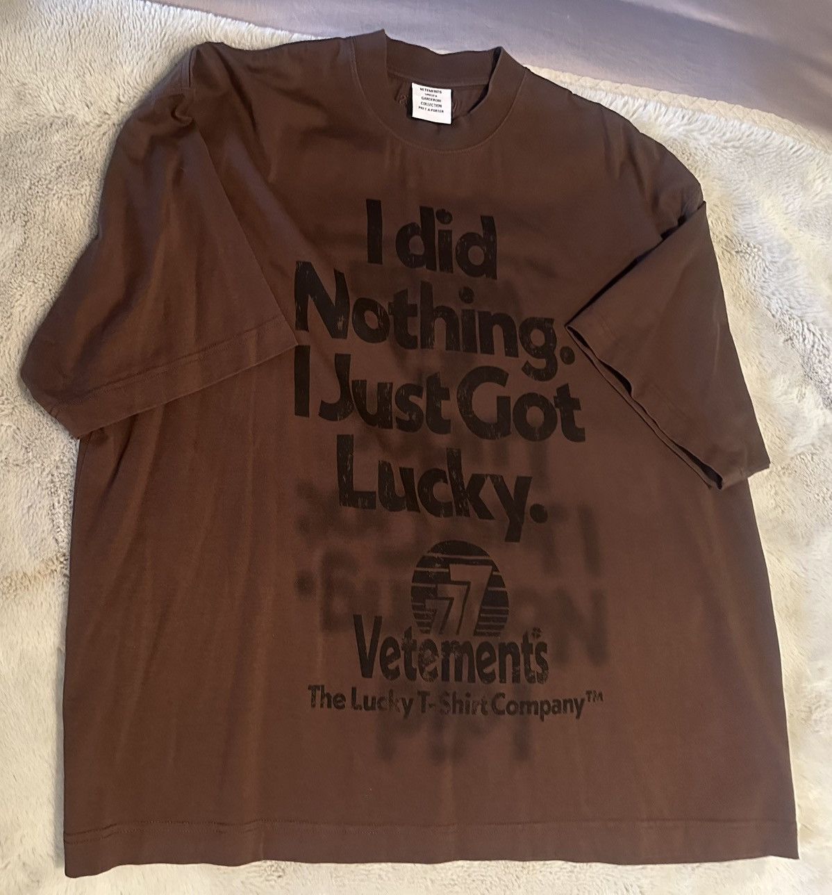 Travis Scott Travis Scott × Vetements CACTUS JACK TEE Size US M / EU 48-50 / 2 - 3 Thumbnail