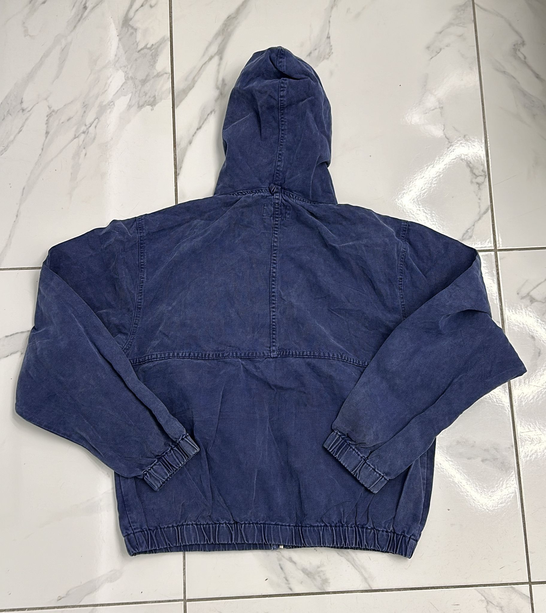 Stussy × Vintage Stussy Stussy Stone Washed Canvas Work Jacket Size US L / EU 52-54 / 3 - 3 Thumbnail