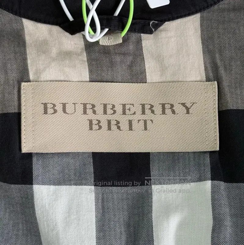 Fendi Burberry Black Cotton Women's Trench Coat. Size S / US 4 / IT 40 - 4 Thumbnail