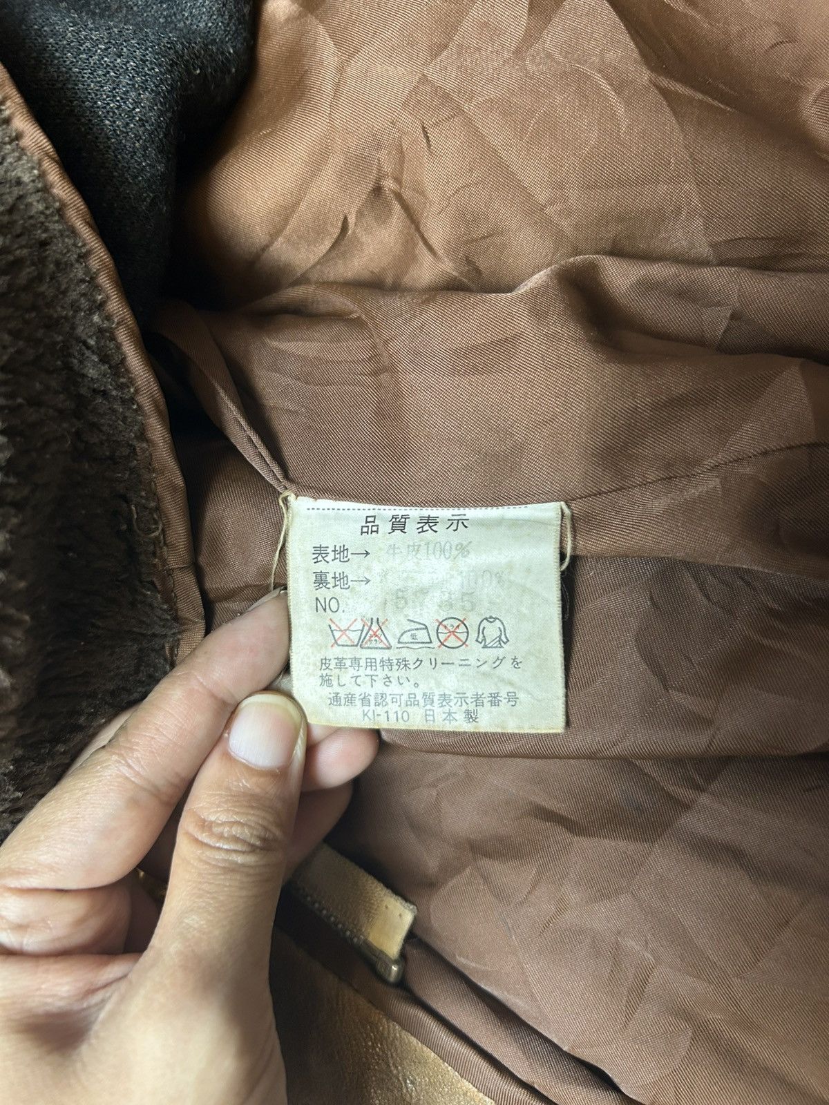 Cowboy Equipment × Genuine Leather GENUINE COW LEATHER JACKET Size US M / EU 48-50 / 2 - 7 Thumbnail