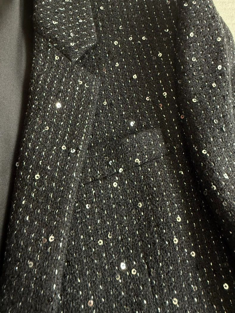 Saint Laurent Paris Saint Laurent ParisHand-made sequined show blazer 2504-Nex Size 46R - 5 Thumbnail