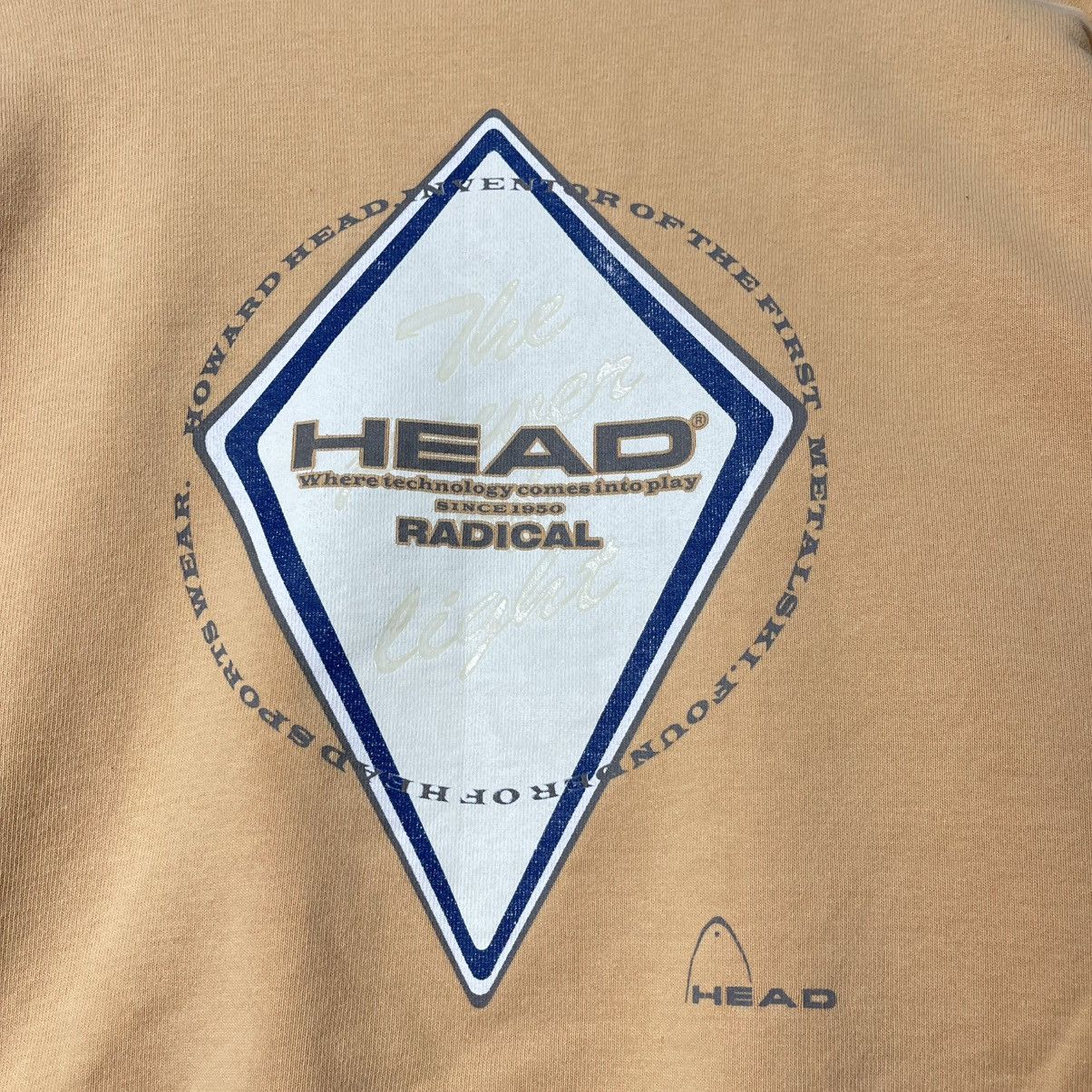 Vintage Vintage 90s HEAD “Radical” Sweatshirt Made in Japan Size US L / EU 52-54 / 3 - 2 Thumbnail