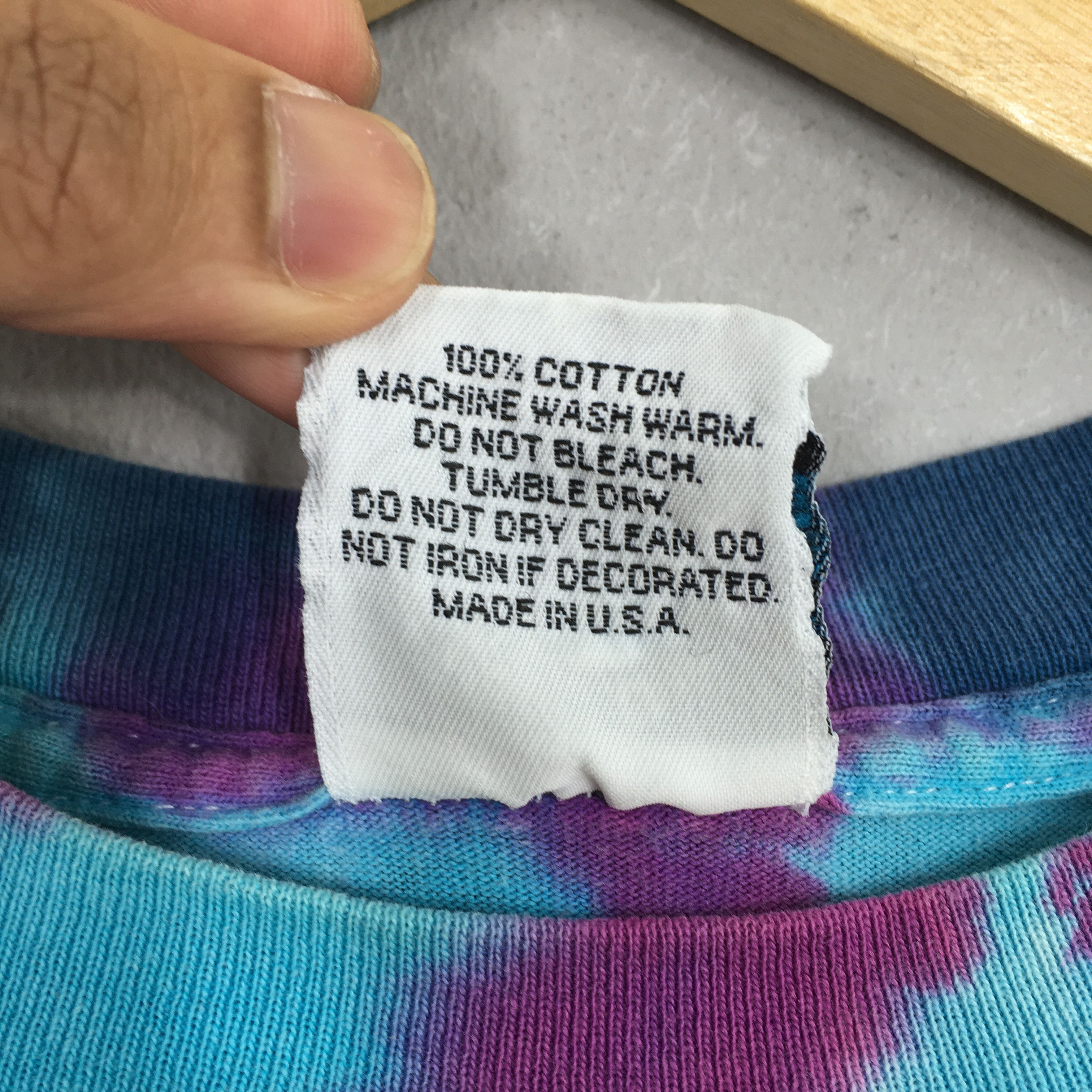 Grateful Dead × Vintage Vintage 90s Grateful Dead Rock Concert Tie Dye Tshirt Large Size US L / EU 52-54 / 3 - 7 Thumbnail