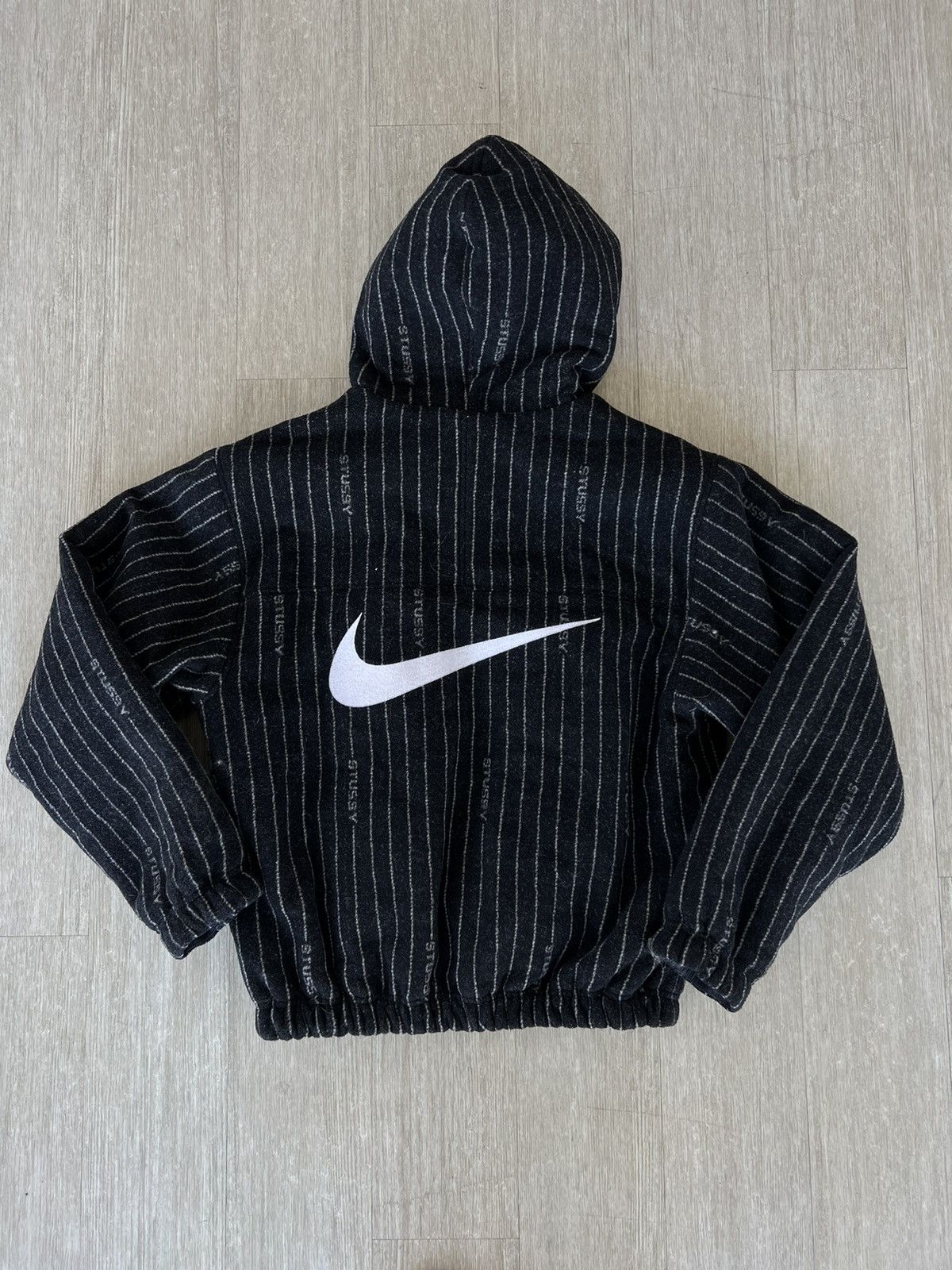 Nike × Stussy Stussy x Nike Striped Wool Jacket SS23 | Grailed