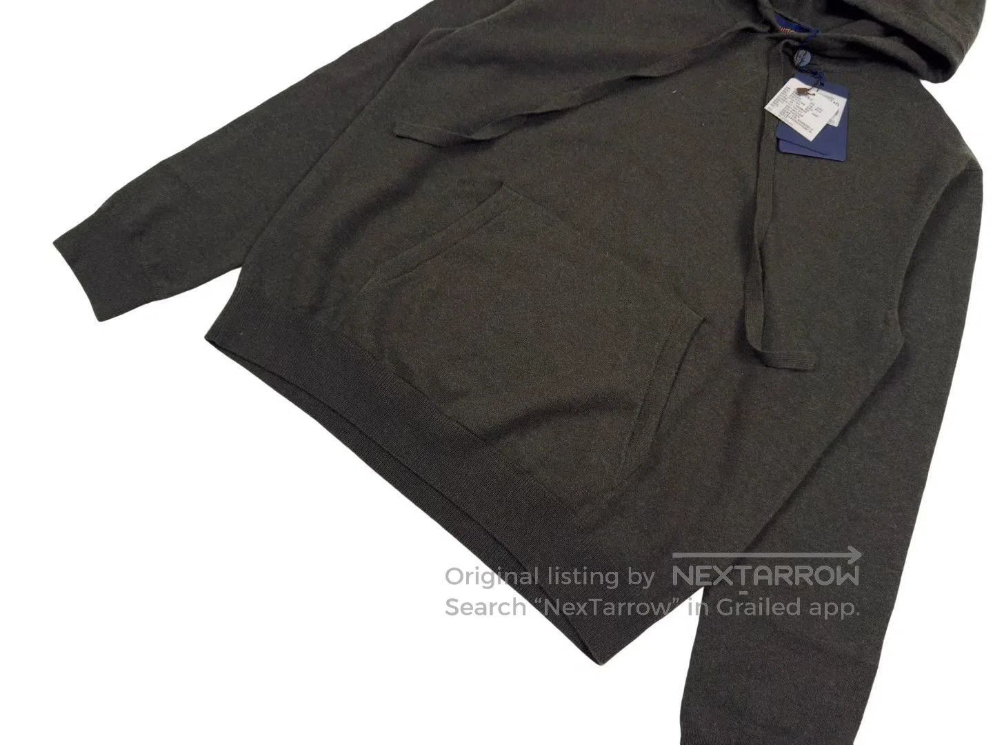 Louis Vuitton Louis Vuitton Embossed Logo Cashmere Hoodie. Size US M / EU 48-50 / 2 - 3 Thumbnail