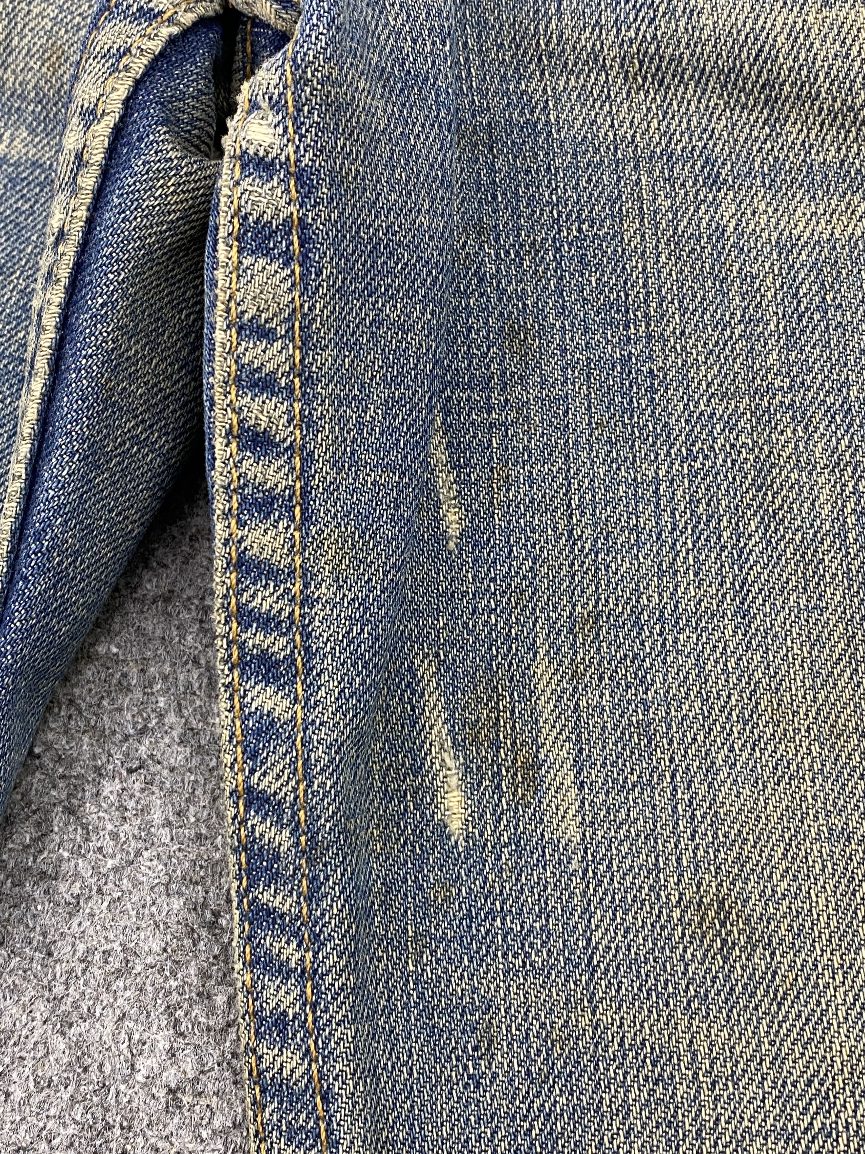 Levi's Rusty Vintage 90s Levis 518 Superlow Bootcut Jeans DP2637 Size US 33 - 14 Thumbnail