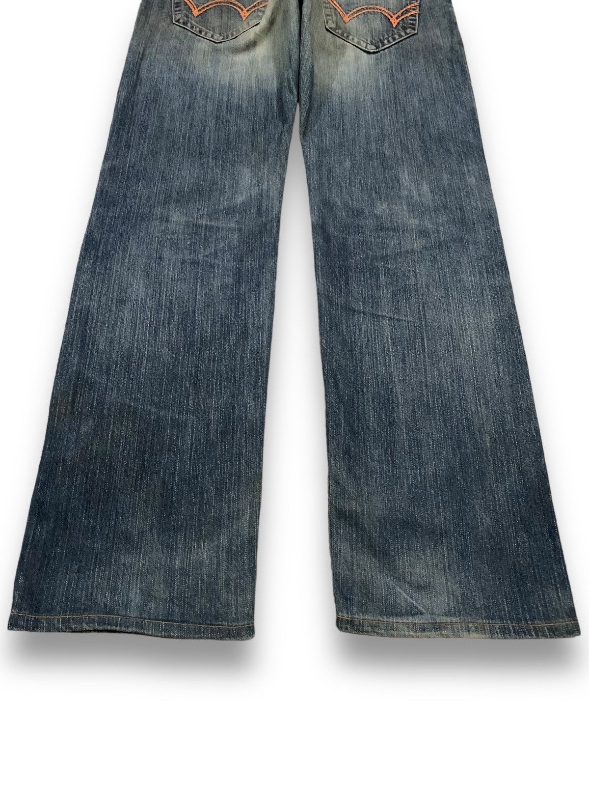 Edwin Vintage Edwin XV Mud Wash Distressed Grunge Jeans Size US 31 - 14 Thumbnail