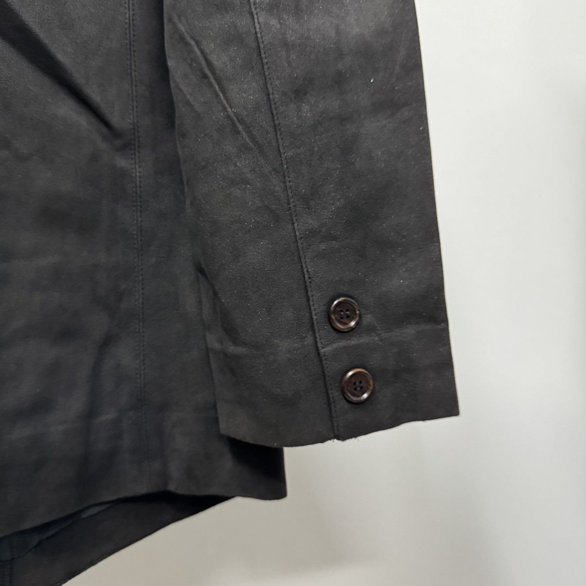 Christian Dior Monsieur Vintage Christian Dior Embroidered Logo Suede Leather Coat Size US M / EU 48-50 / 2 - 9 Thumbnail