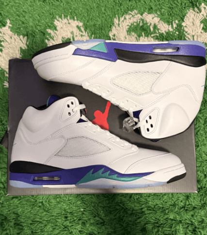 Jordan Brand Air Jordan Grape 5's 2025 Size US 11.5 / EU 44-45 - 2 Thumbnail