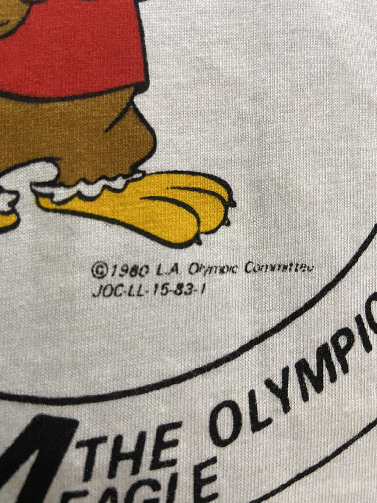 USA Olympics VINTAGE OLYMPICS 1984 EAGLE LOS ANGELES TEE SHIRT Size US M / EU 48-50 / 2 - 4 Thumbnail