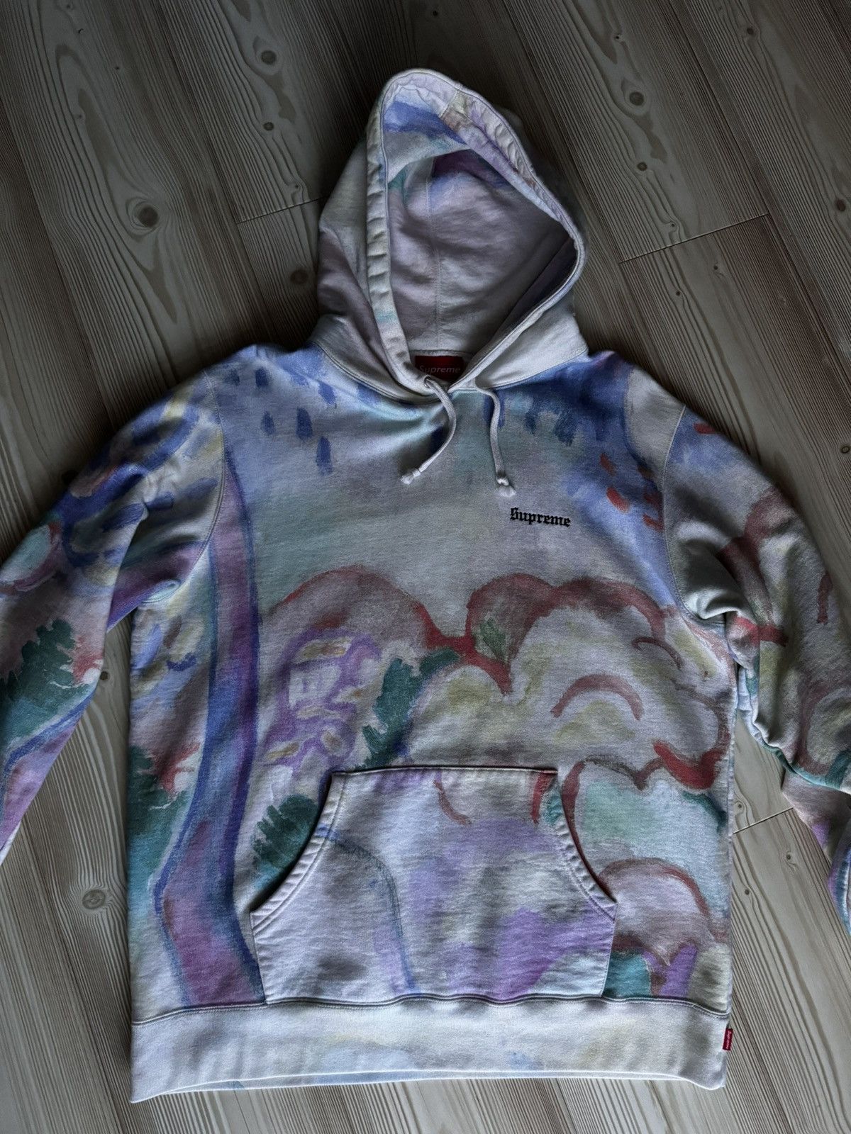 Supreme Supreme Landscape Hoodie Grailed