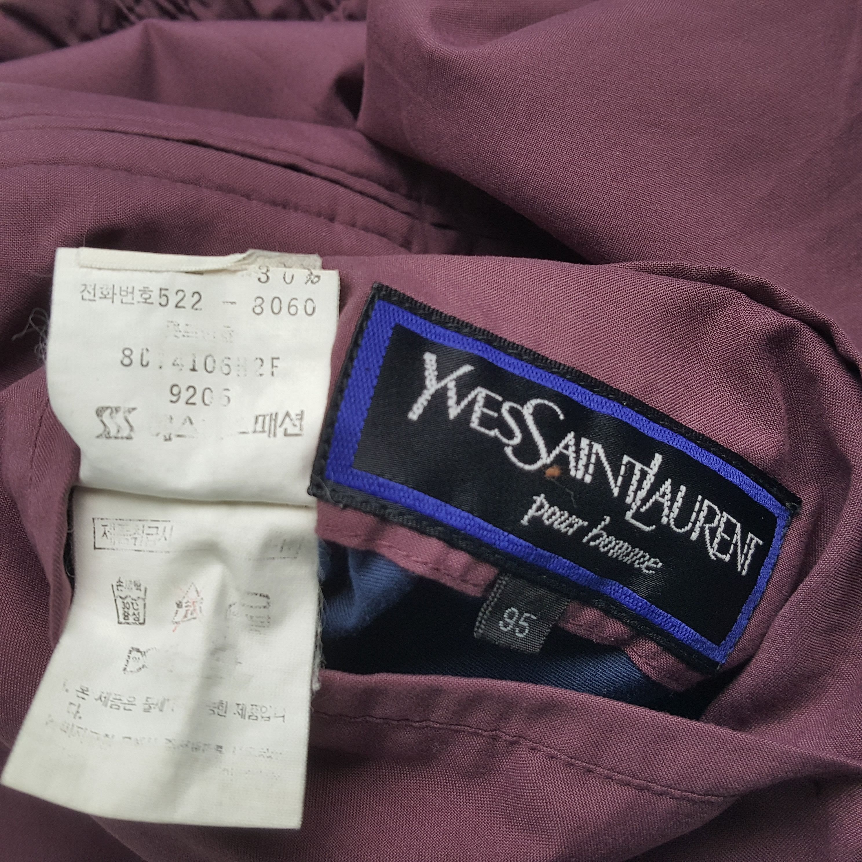 Vintage × Yves Saint Laurent Vintage YVES SAINT LAURENT Italian Brand Reversible Jacket Size US L / EU 52-54 / 3 - 10 Thumbnail