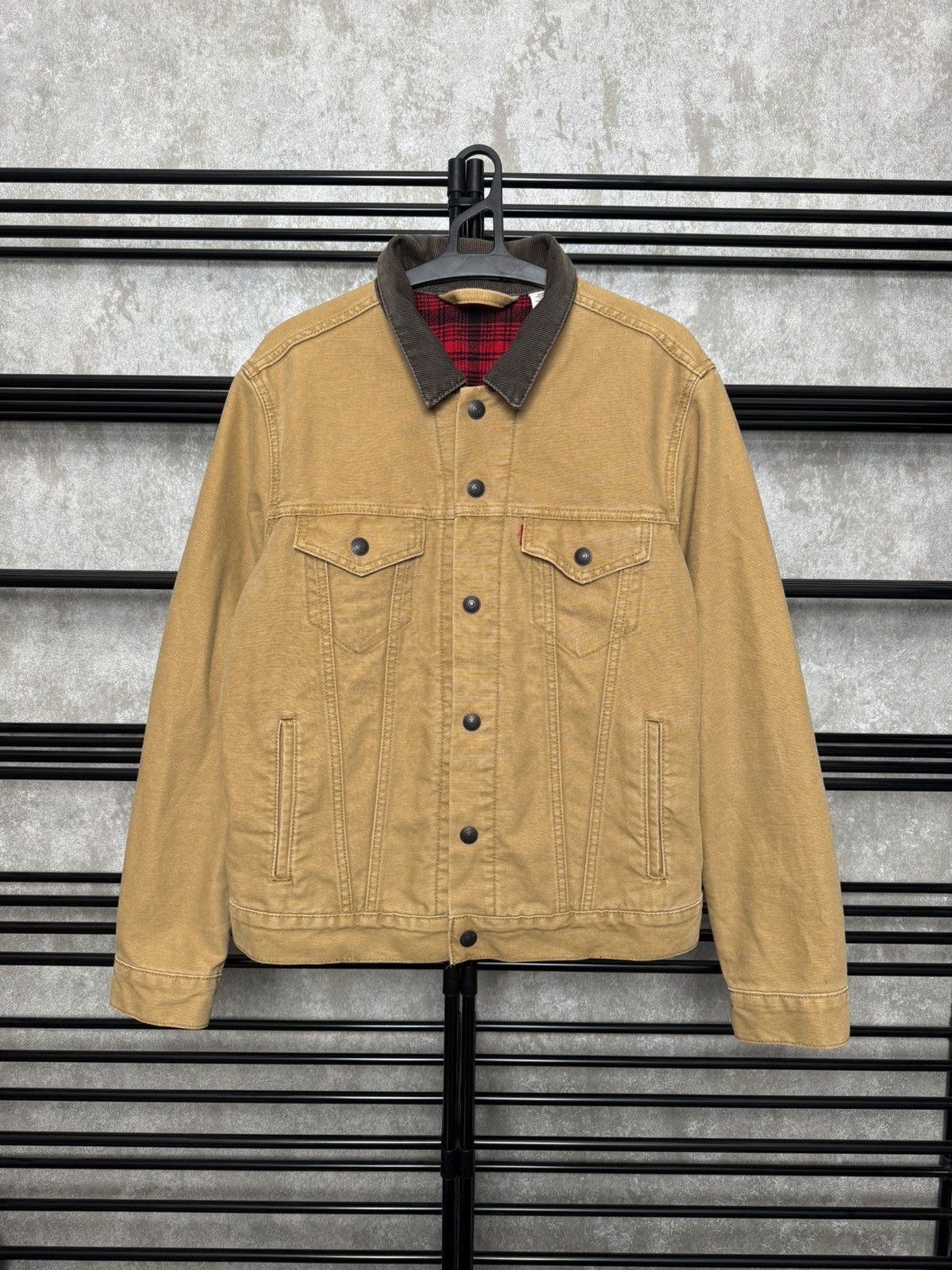 Levi's LEVI'S JUSTIN TIMBERLAKE CANVAS TRUCKER JACKET Size US S / EU 44-46 / 1 - 1 Thumbnail