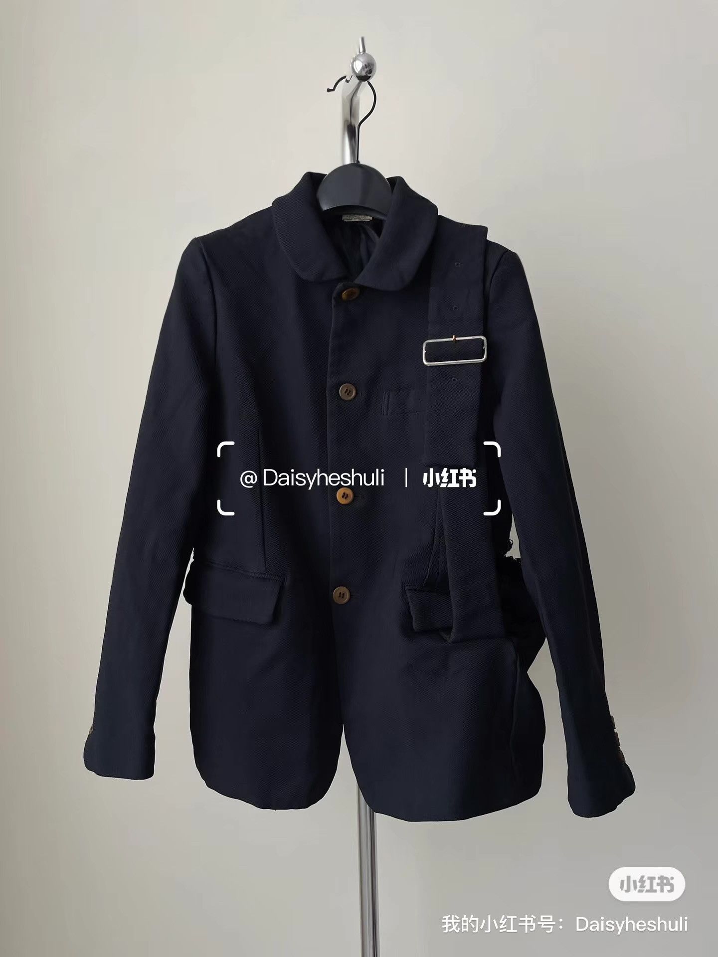 Comme des Garcons Comme des Garçons CDG Slit Blazer Jacket Ｑ24 Size S / US 4 / IT 40 - 1 Thumbnail